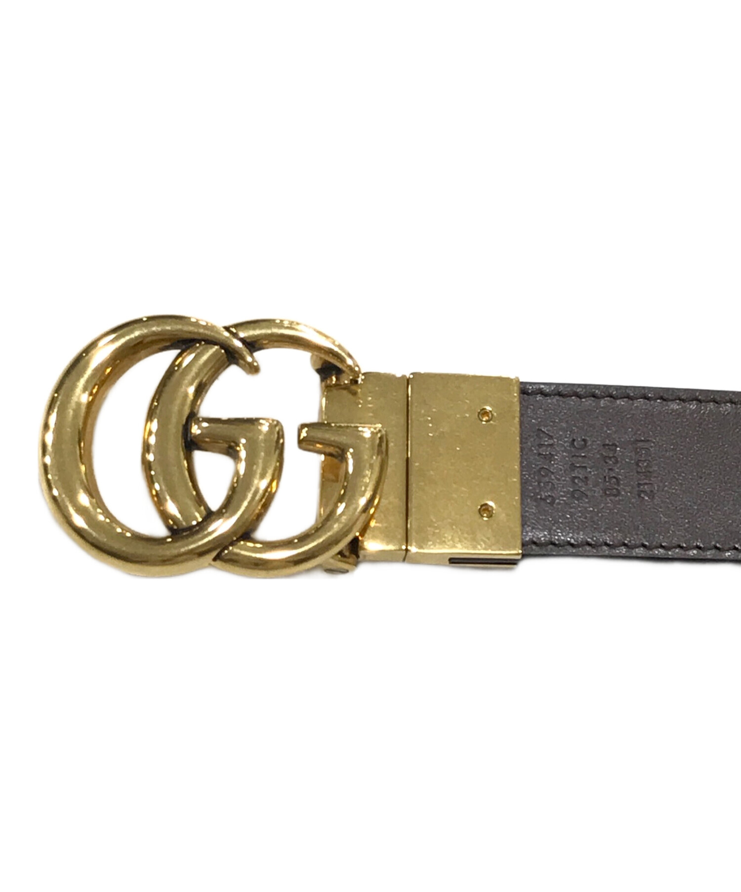 中古・古着通販】GUCCI (グッチ) GGリバーシブルベルト グレー｜ブランド・古着通販 トレファク公式【TREFAC FASHION】スマホサイト