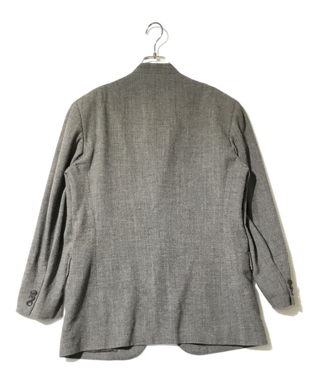 中古・古着通販】ISSEY MIYAKE (イッセイミヤケ) マオカラージャケット グレー サイズ:1｜ブランド・古着通販  トレファク公式【TREFAC FASHION】スマホサイト