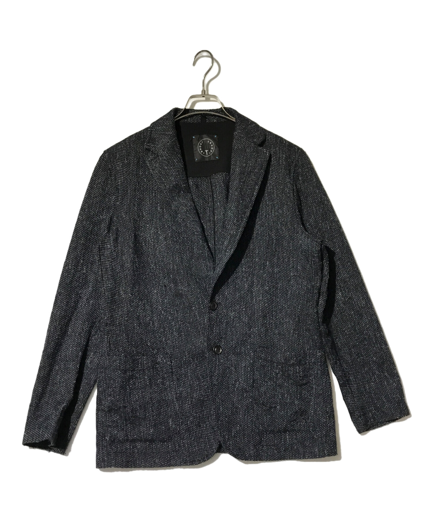 中古・古着通販】T-JACKET By TONELLO (ティージャケット バイ トネッロ) テーラードジャケット ネイビー  サイズ:L｜ブランド・古着通販 トレファク公式【TREFAC FASHION】スマホサイト