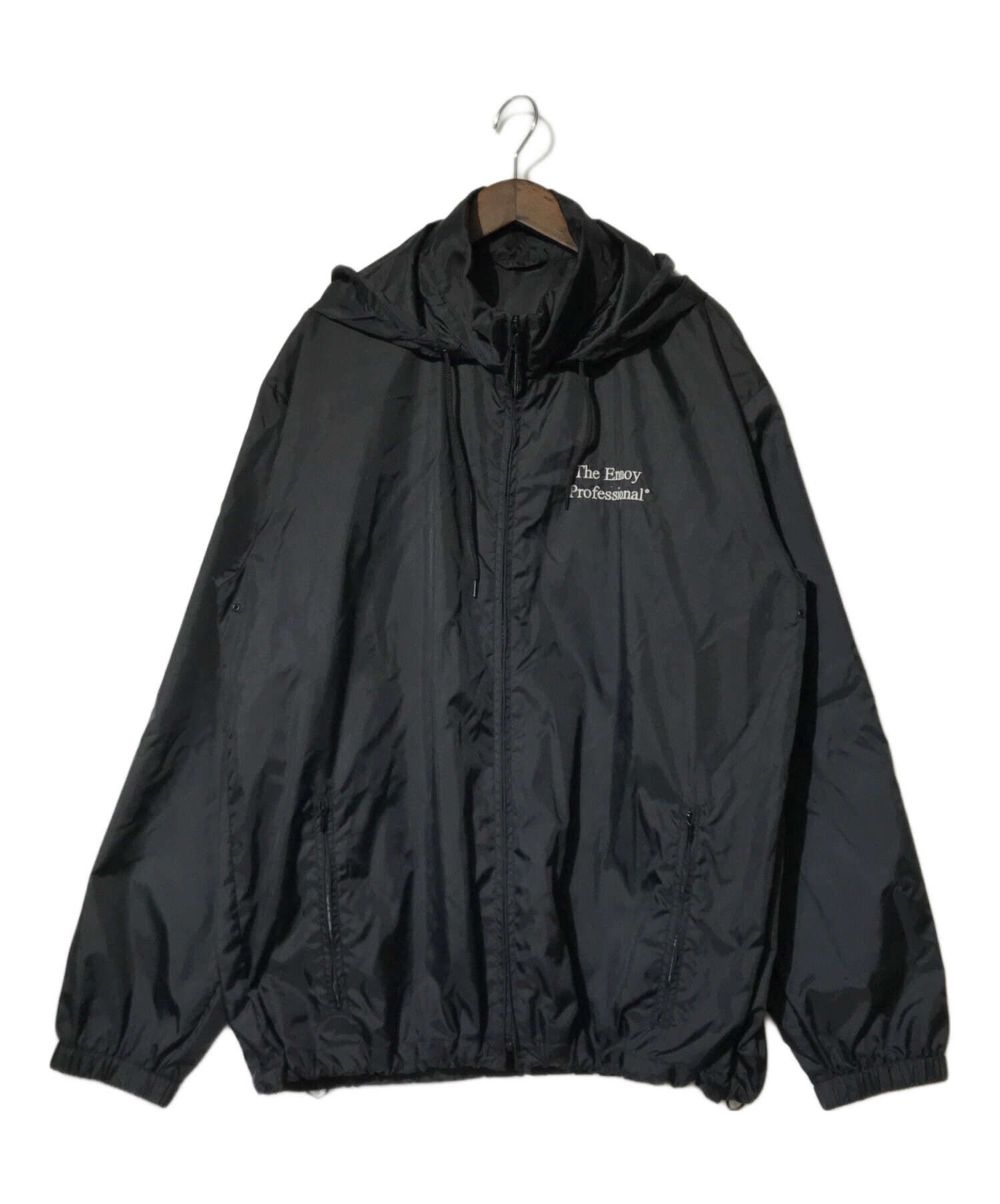 中古・古着通販】The Ennnoy Professional (ザ エンノイ プロフェッショナル) PACKABLE NYLON JACKET  ブラック サイズ:L｜ブランド・古着通販 トレファク公式【TREFAC FASHION】スマホサイト