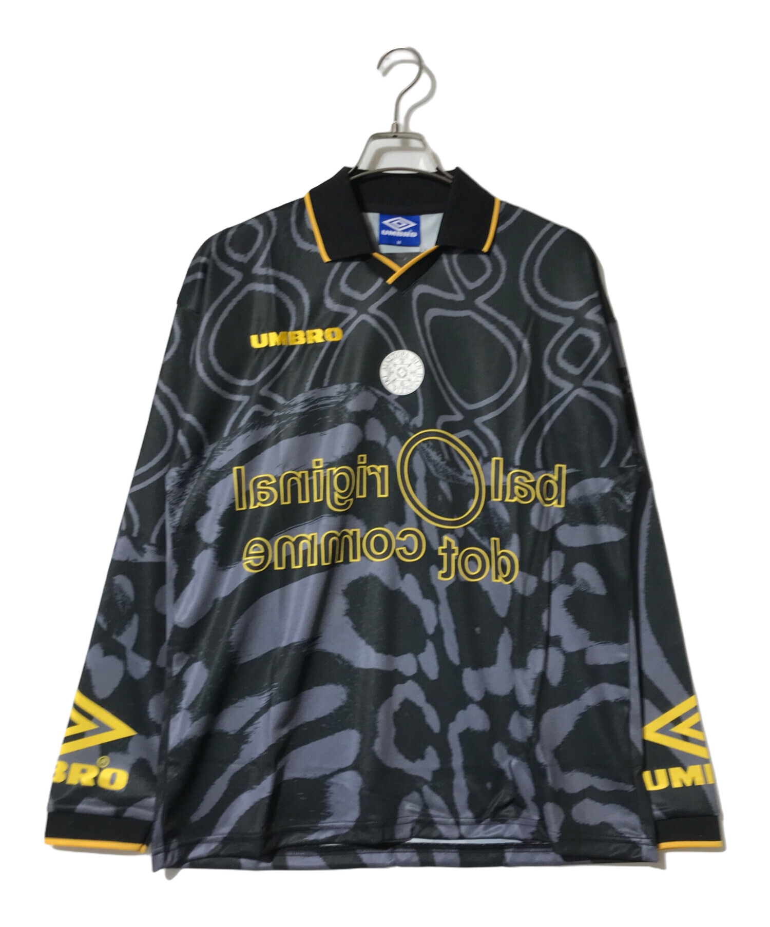 中古・古着通販】UMBRO (アンブロ) Diaspora Skateboards (ディアスポラスケートボードズ) BAL (バル)  SKATEBOARD LS FOOTBALL SHIRT ブラック サイズ:M｜ブランド・古着通販 トレファク公式【TREFAC  FASHION】スマホサイト