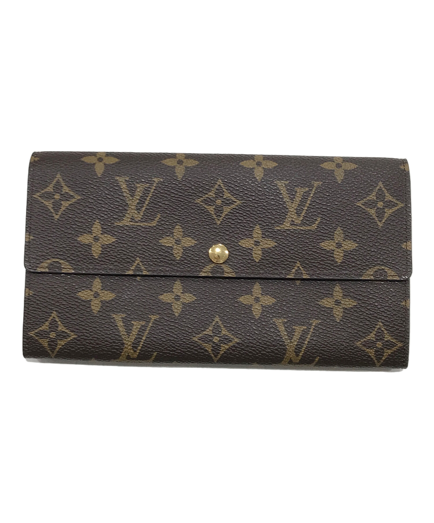 中古・古着通販】LOUIS VUITTON (ルイ ヴィトン) 長財布 ブラウン｜ブランド・古着通販 トレファク公式【TREFAC  FASHION】スマホサイト