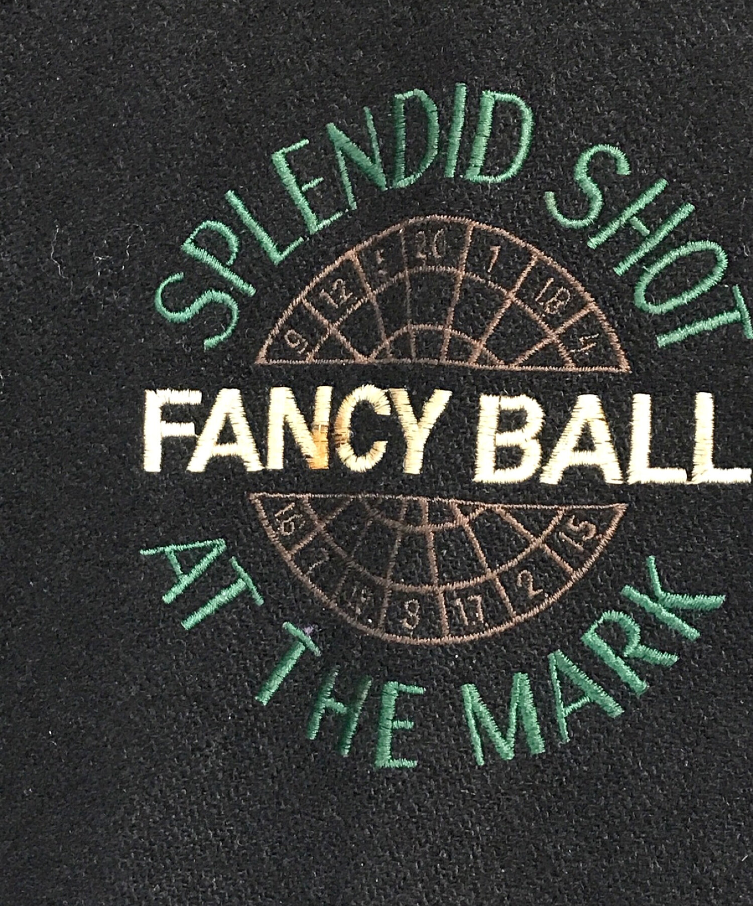 FANCY BALL (ファンシーボール) 【OLD】袖レザー切替スタジャン ブラック サイズ:FREE