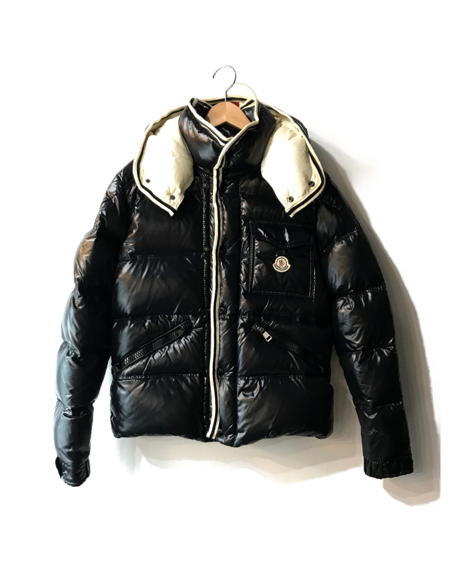 MONCLER (モンクレール) BRANSON DOWN JACKET ブラック サイズ:2