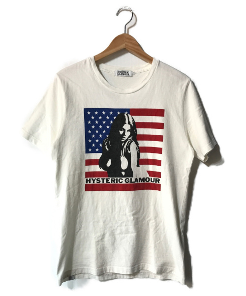 Hysteric Glamour (ヒステリックグラマー) 星条旗ガールTシャツ ホワイト サイズ:M