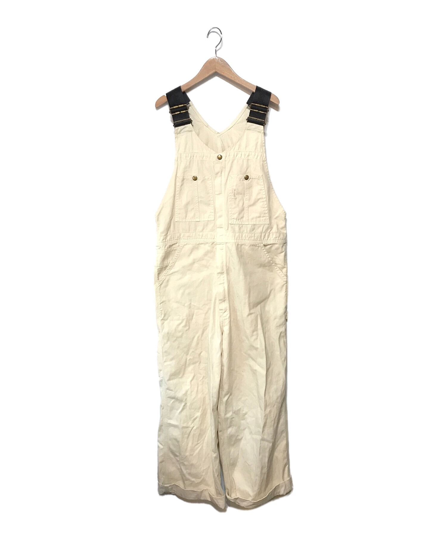 中古・古着通販】LEE × GRAMICCI (リー × グラミチ) WHIZIT OVERALLS/ｳｨｼﾞｯﾄｵｰﾊﾞｰｵｰﾙ アイボリー  サイズ:M｜ブランド・古着通販 トレファク公式【TREFAC FASHION】スマホサイト