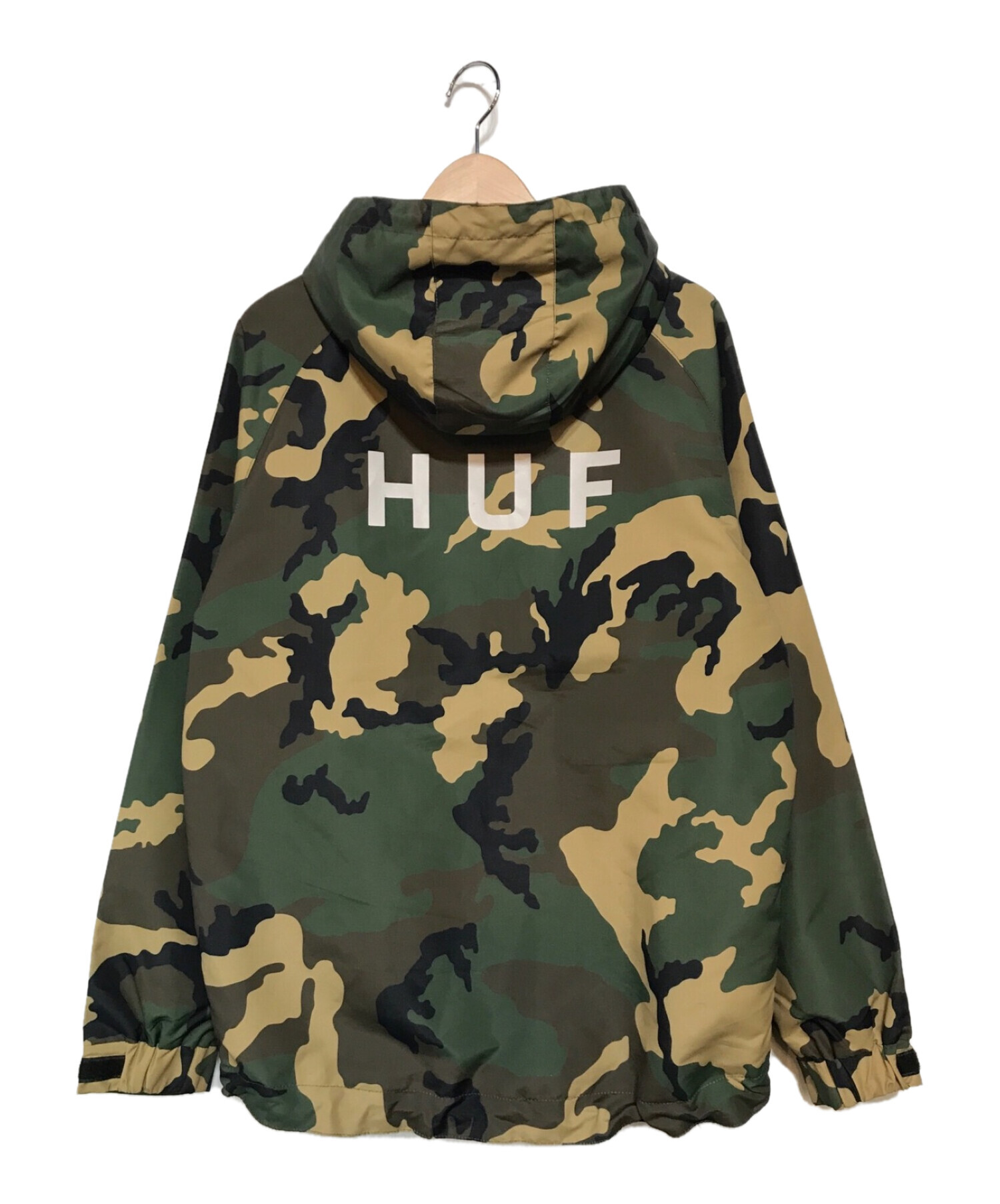 HUF (ハフ) マウンテンパーカー グリーン サイズ:M