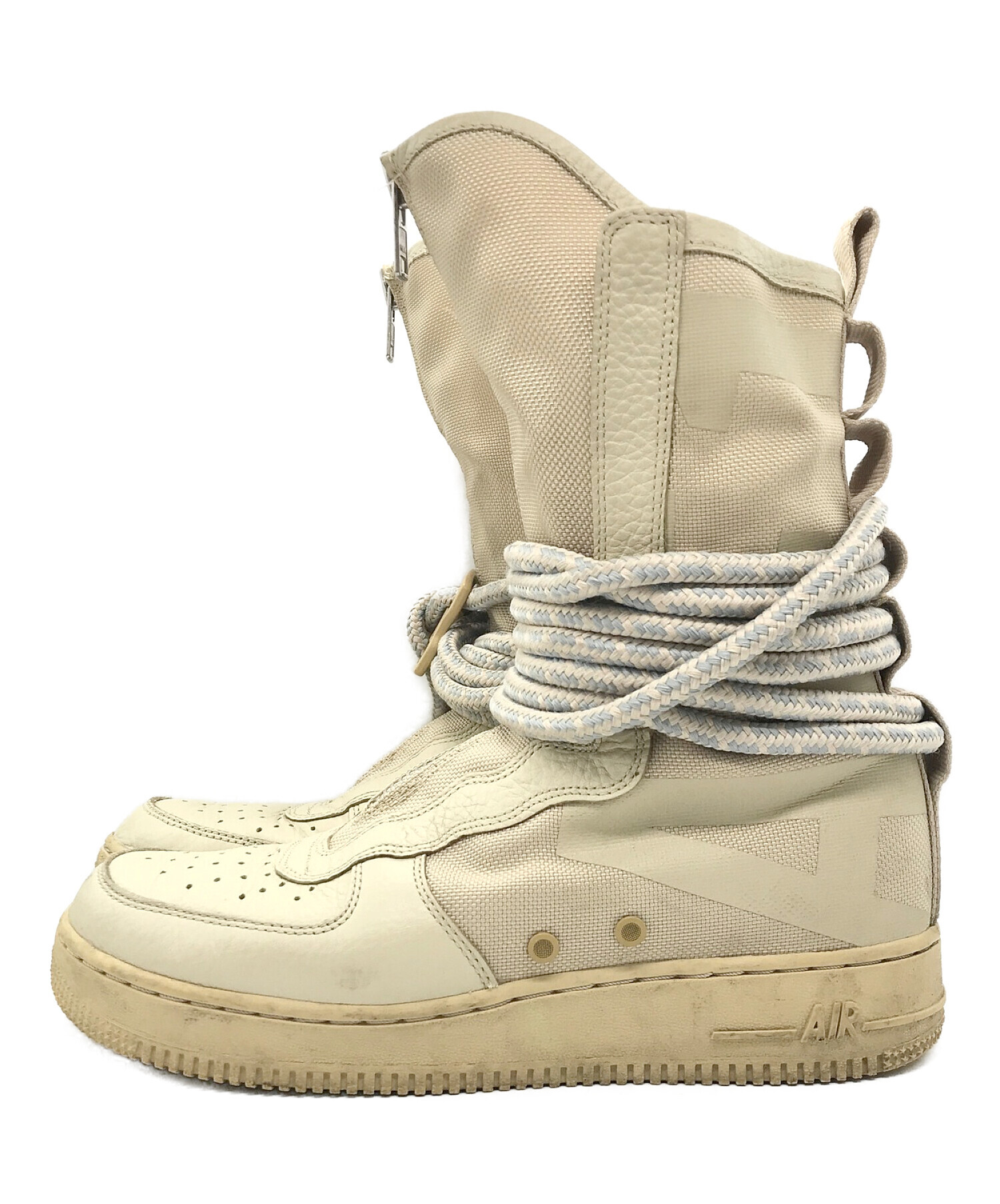 NIKE (ナイキ) SF AF1 HI ベージュ サイズ:26.5cm