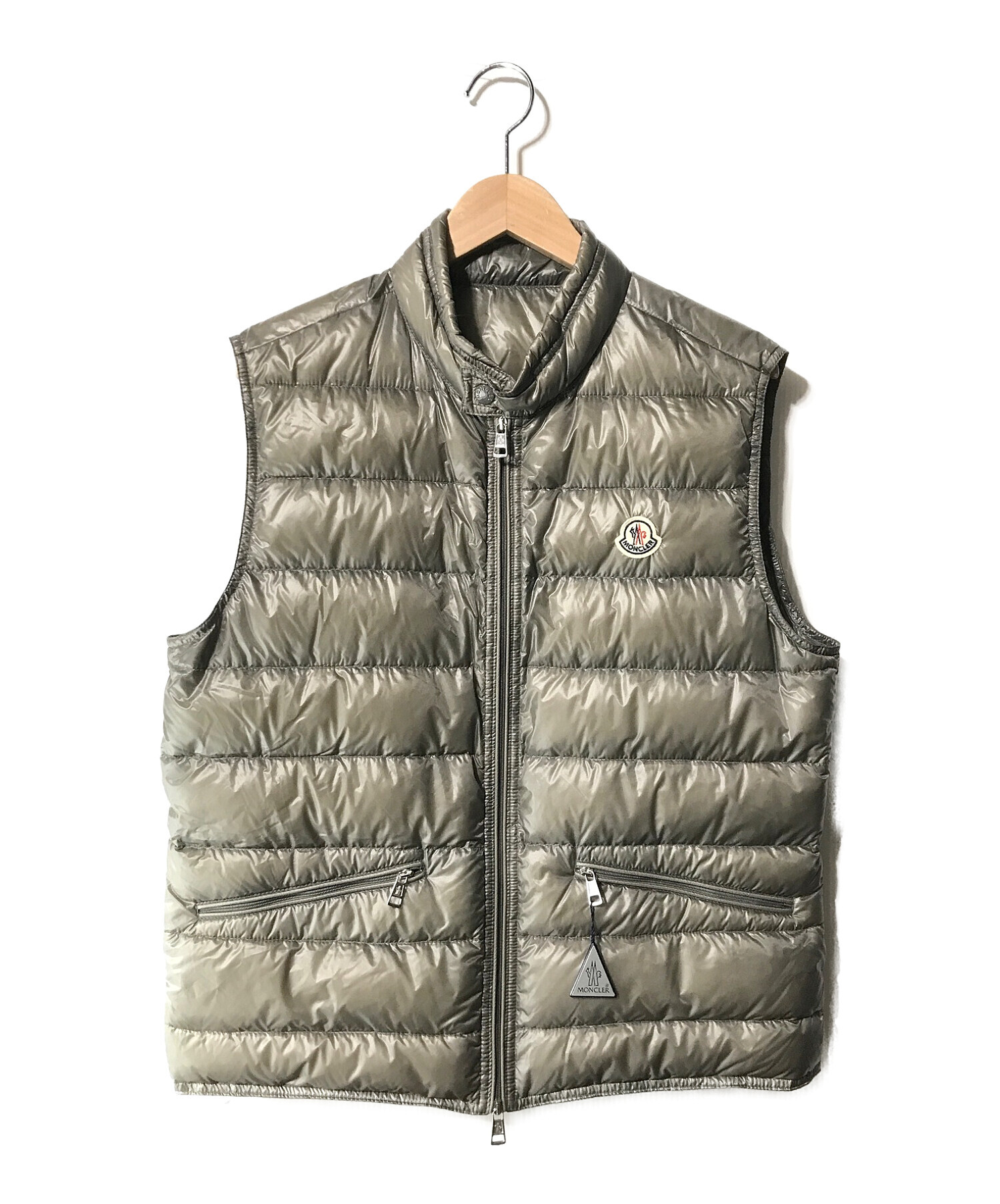 MONCLER (モンクレール) GUI GILET/ギュイ ジレ グレー サイズ:3