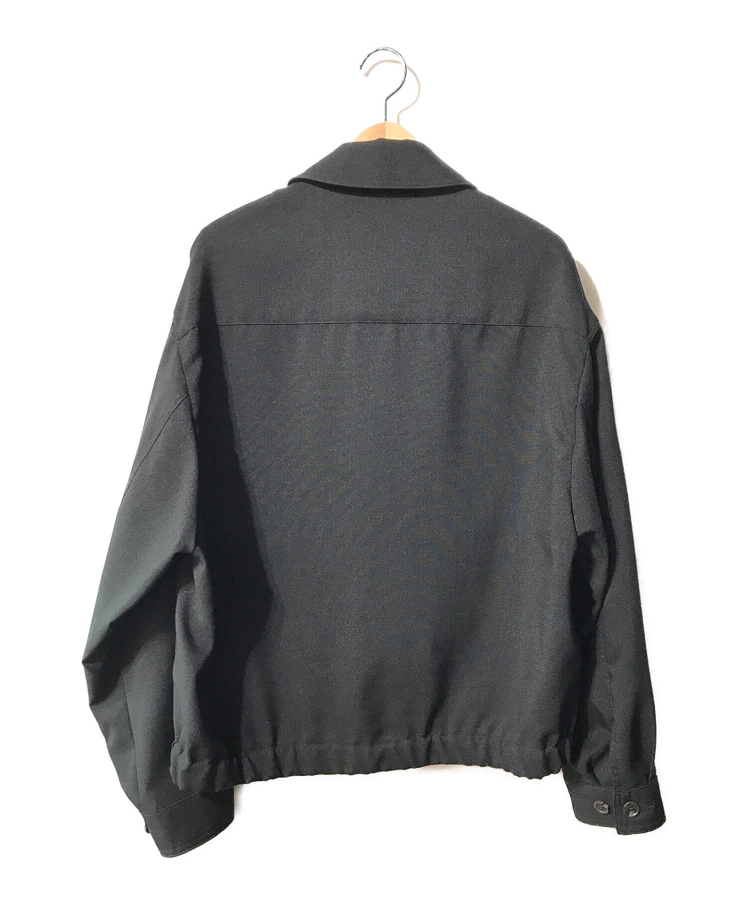 WYM LIDNM (ウィム バイ リドム) PE W-POCKET WIDE BLOUSON SETUP ブラック サイズ:Ｍ