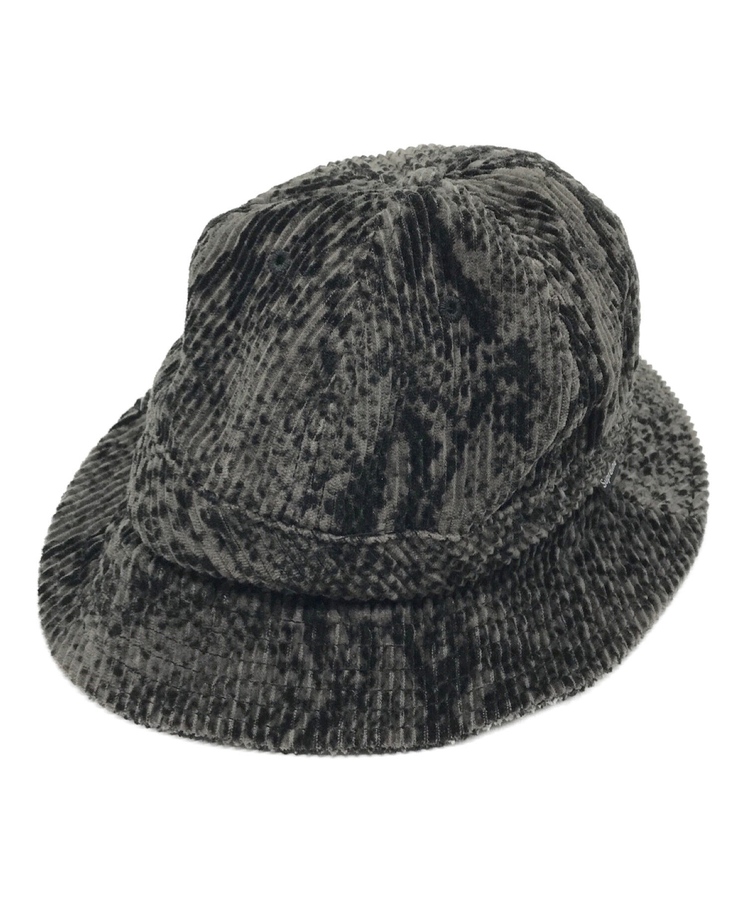 Supreme Snakeskin Corduroy Bell Hat 黒色メンズ