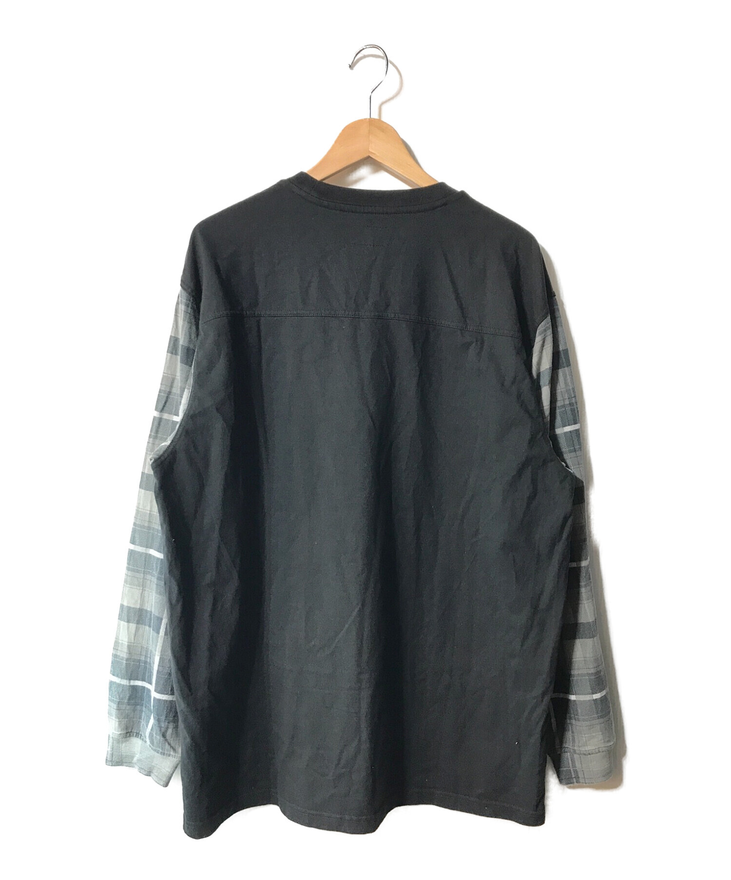 中古・古着通販】Supreme (シュプリーム) Plaid Sleeve L／S Top