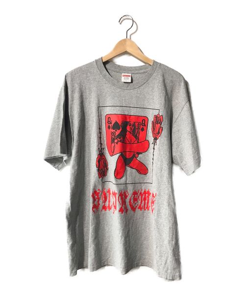 中古・古着通販】Supreme (シュプリーム) Queen Tee グレー サイズ:L