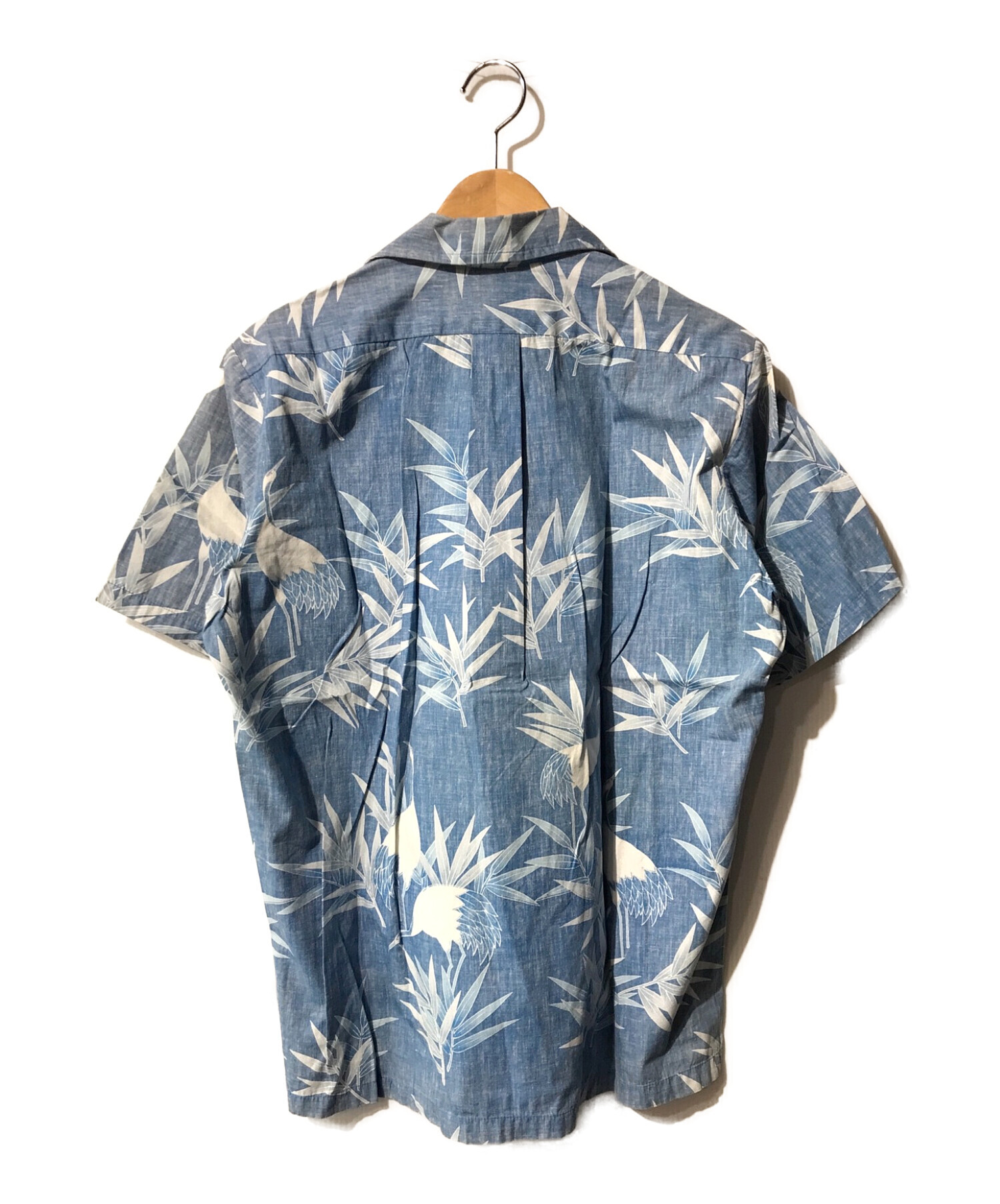 shoreline Hawaii (ショアライン ハワイ) アロハシャツ ブルー サイズ:Ⅿ