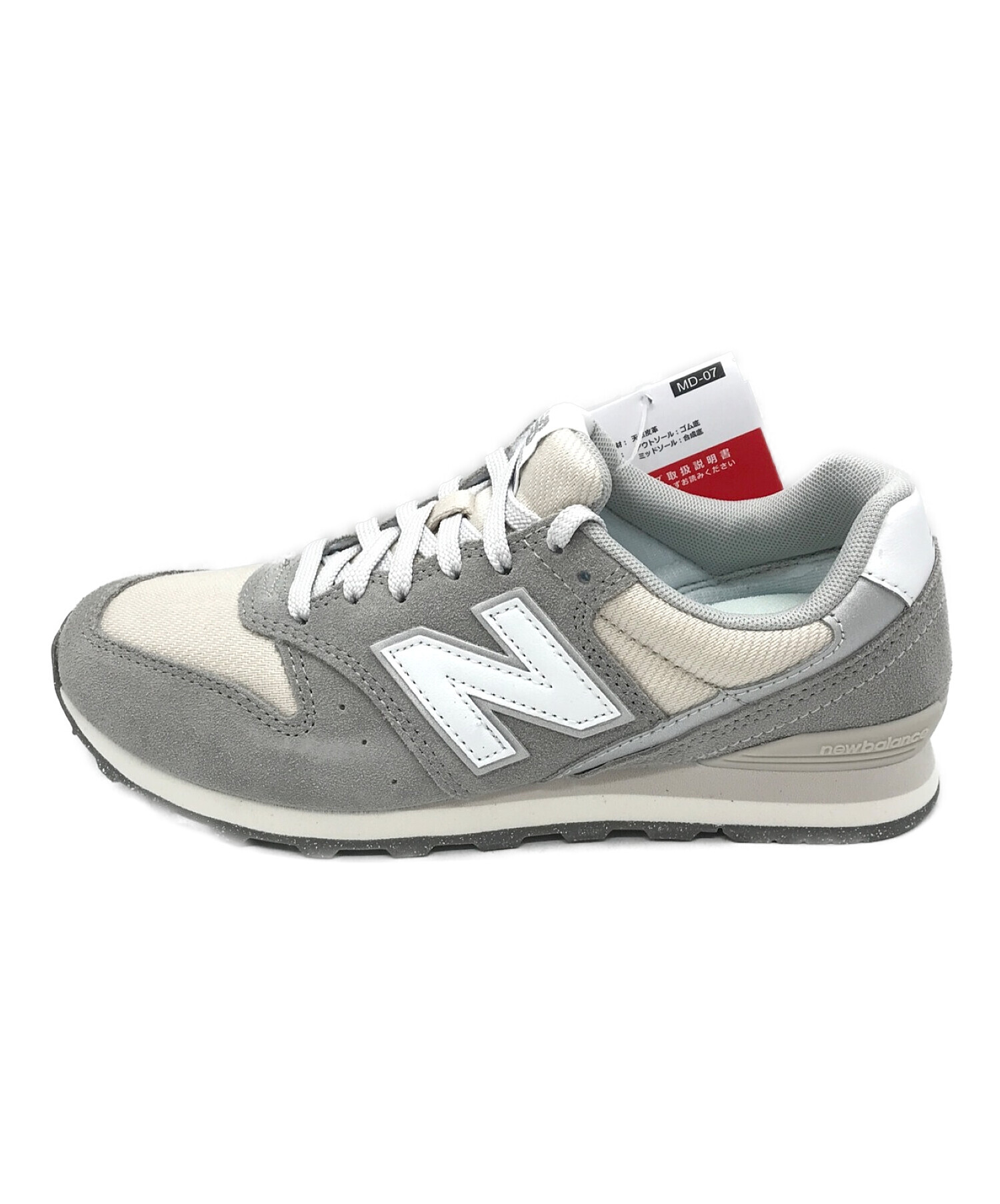 NEW BALANCE (ニューバランス) スニーカー グレー サイズ:23.5cm 未使用品