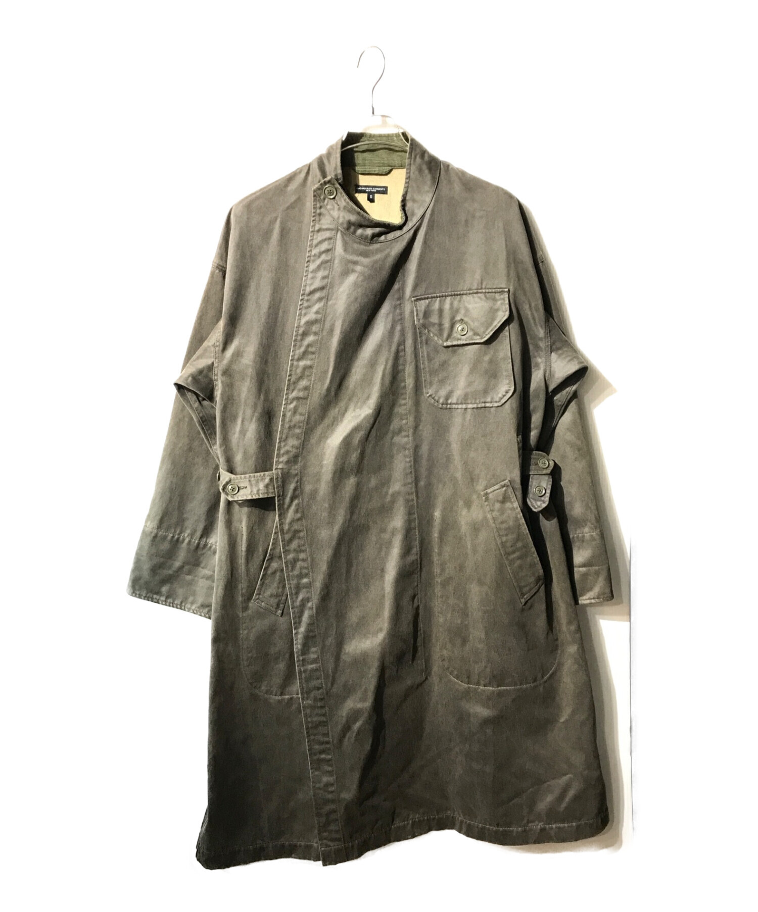 Engineered Garments (エンジニアドガーメンツ) MG Coat - Coating Twill ブラウン サイズ:S