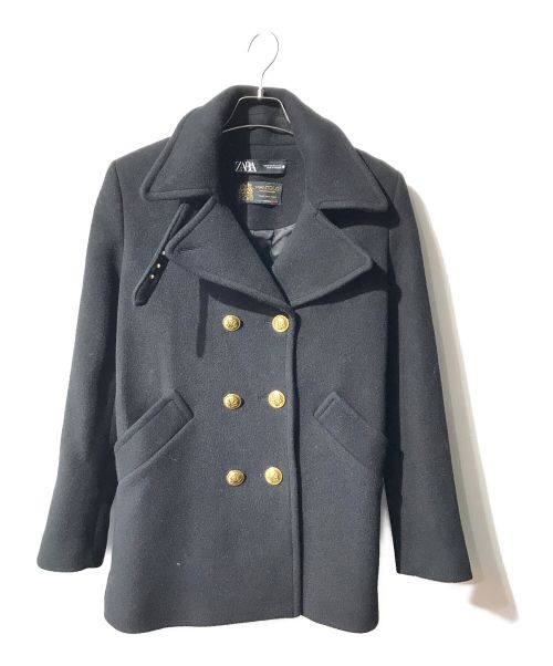 中古・古着通販】ZARA (ザラ) ウールコート ブラック サイズ:XS