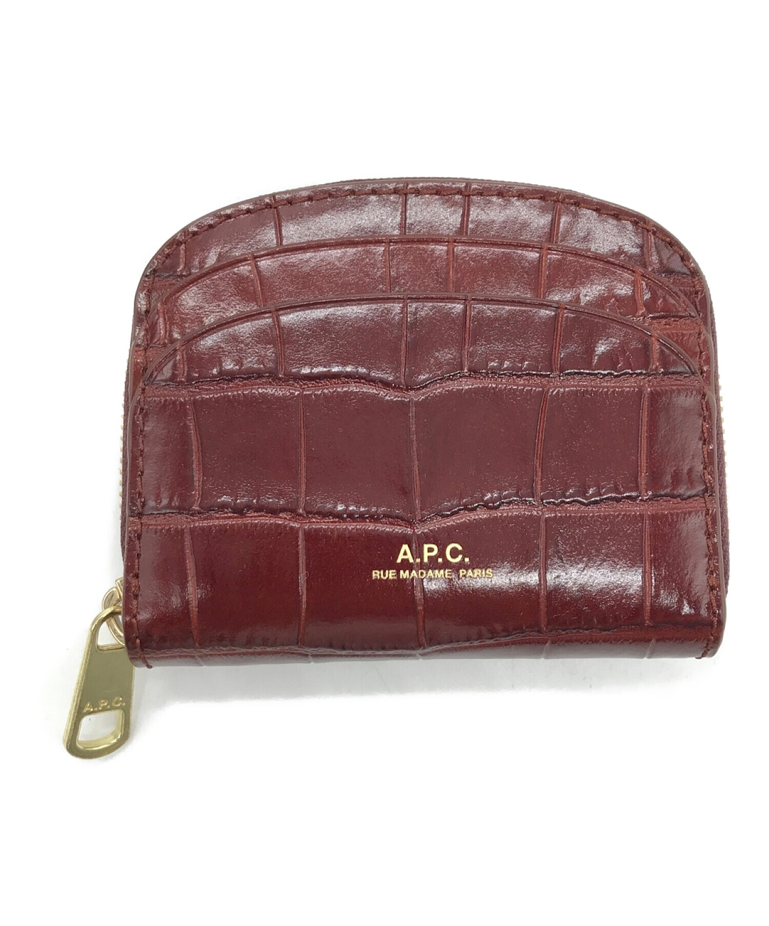 A.P.C.◇LUNE COMPACT WALLET コンパクトウォレット 財布 ハーフムーン