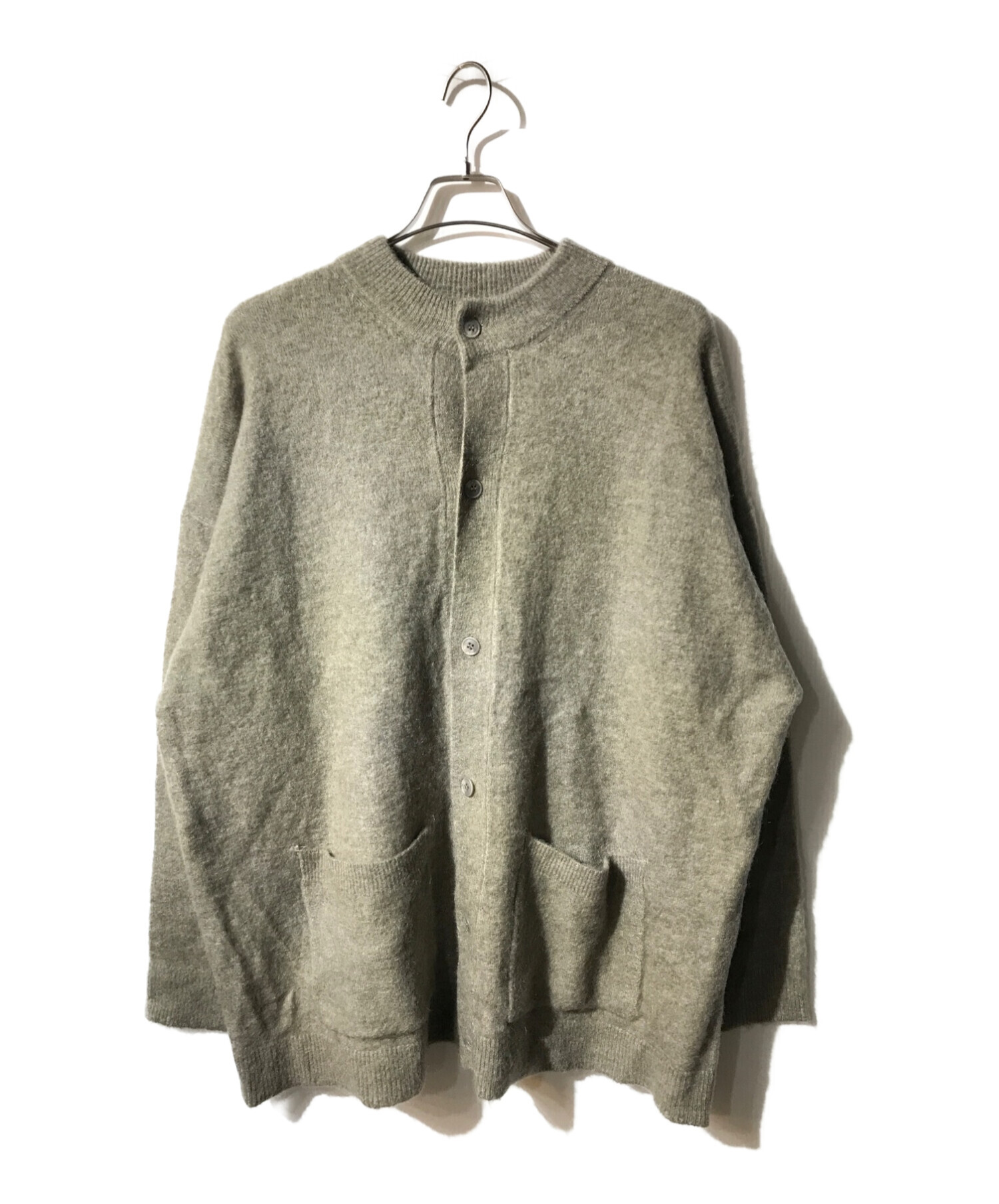 中古・古着通販】remer (リメール) loose basic mohair cardigan