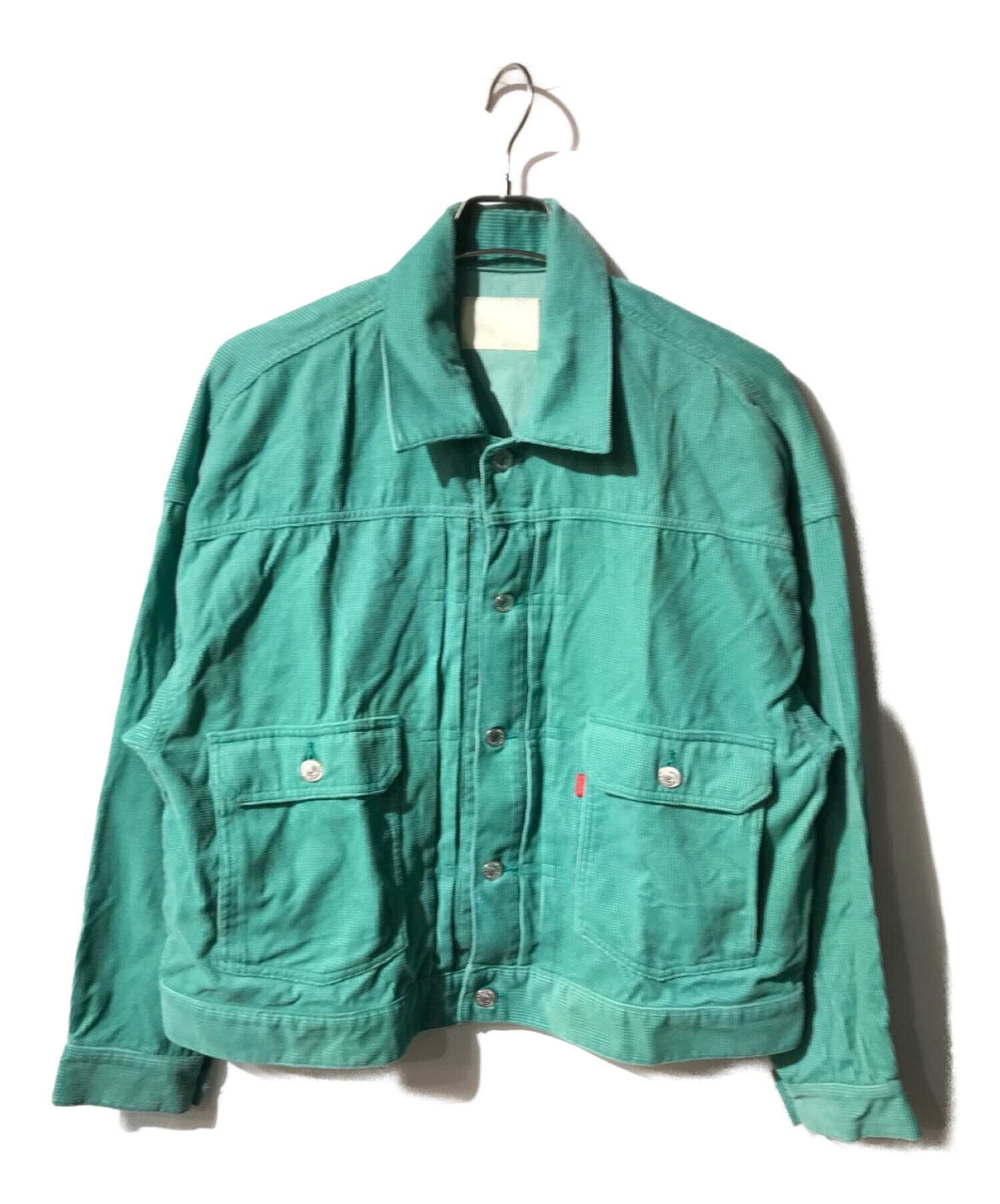 NEON SIGN (ネオンサイン) hipster jacket 2ndタイプ トラッカージャケット グリーン サイズ:1