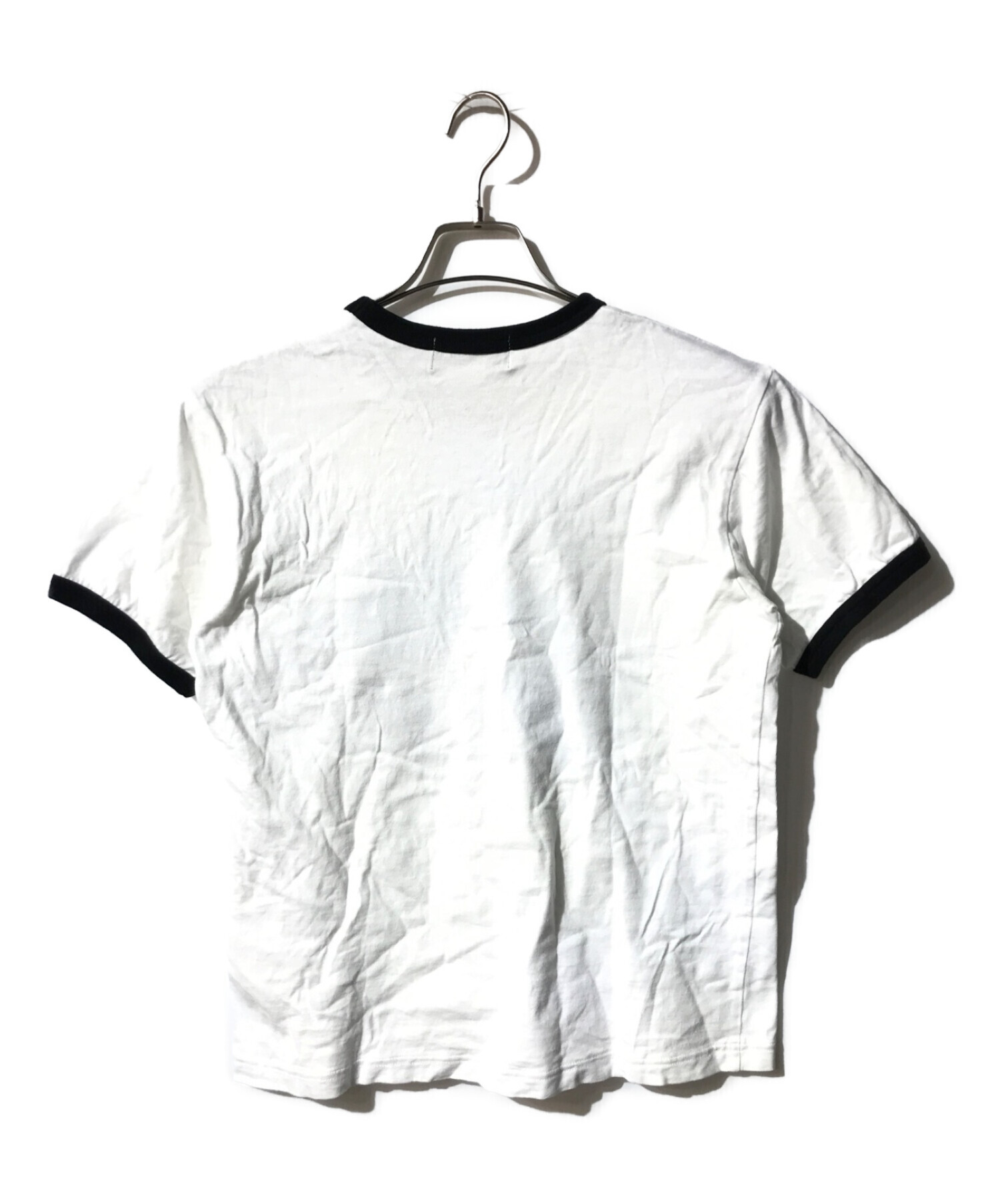 COMME DES GARCONS BLACK×NIKE (コム デ ギャルソンブラック×ナイキ) White air t-shirt ホワイト  サイズ:Ⅿ