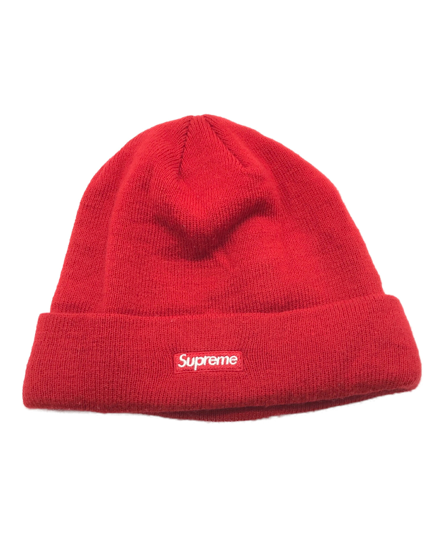 SUPREME×NEWERA (シュプリーム × ニューエラ) S logo Beanie レッド