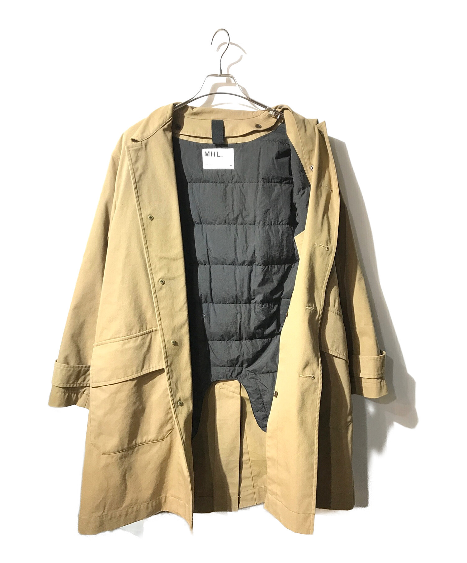 購入純正品 MHL./PROOFED COTTON NYLON TWILL COAT - ジャケット/アウター