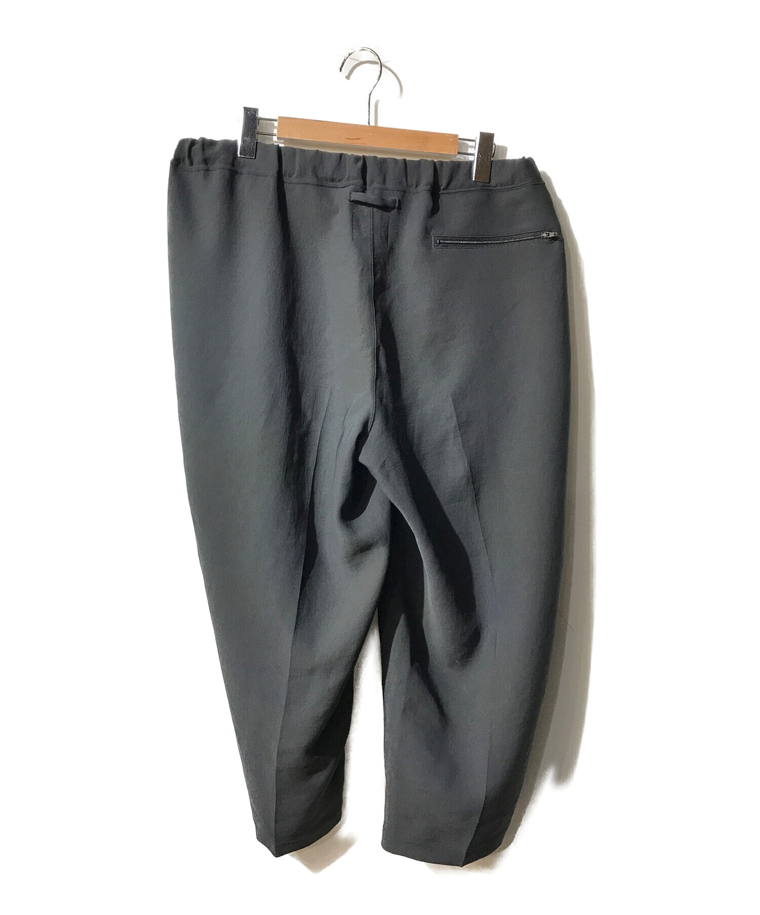 UNITED ARROWS & SONS (ユナイテッドアローズ アンド サンズ) 2P WIDE PANTS ブラック サイズ:L