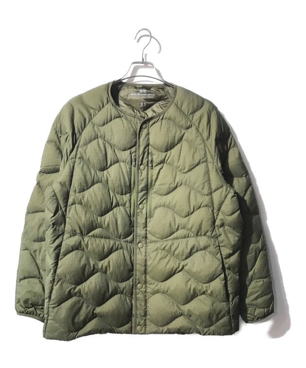 中古・古着通販】UNIQLO×WHITE MOUNTAINEERING (ユニクロ×ホワイトマウンテニアリング) ウルトラライトダウンジャケット  オリーブ サイズ:XL｜ブランド・古着通販 トレファク公式【TREFAC FASHION】スマホサイト