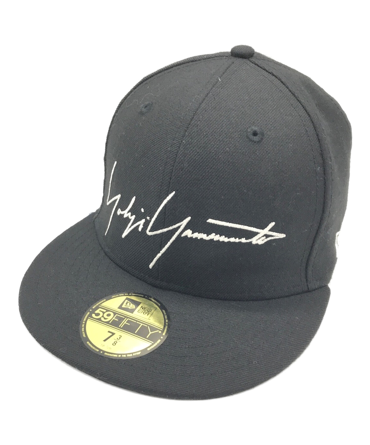 Yohji Yamamoto NEW ERA 19ss キャップ 黒-