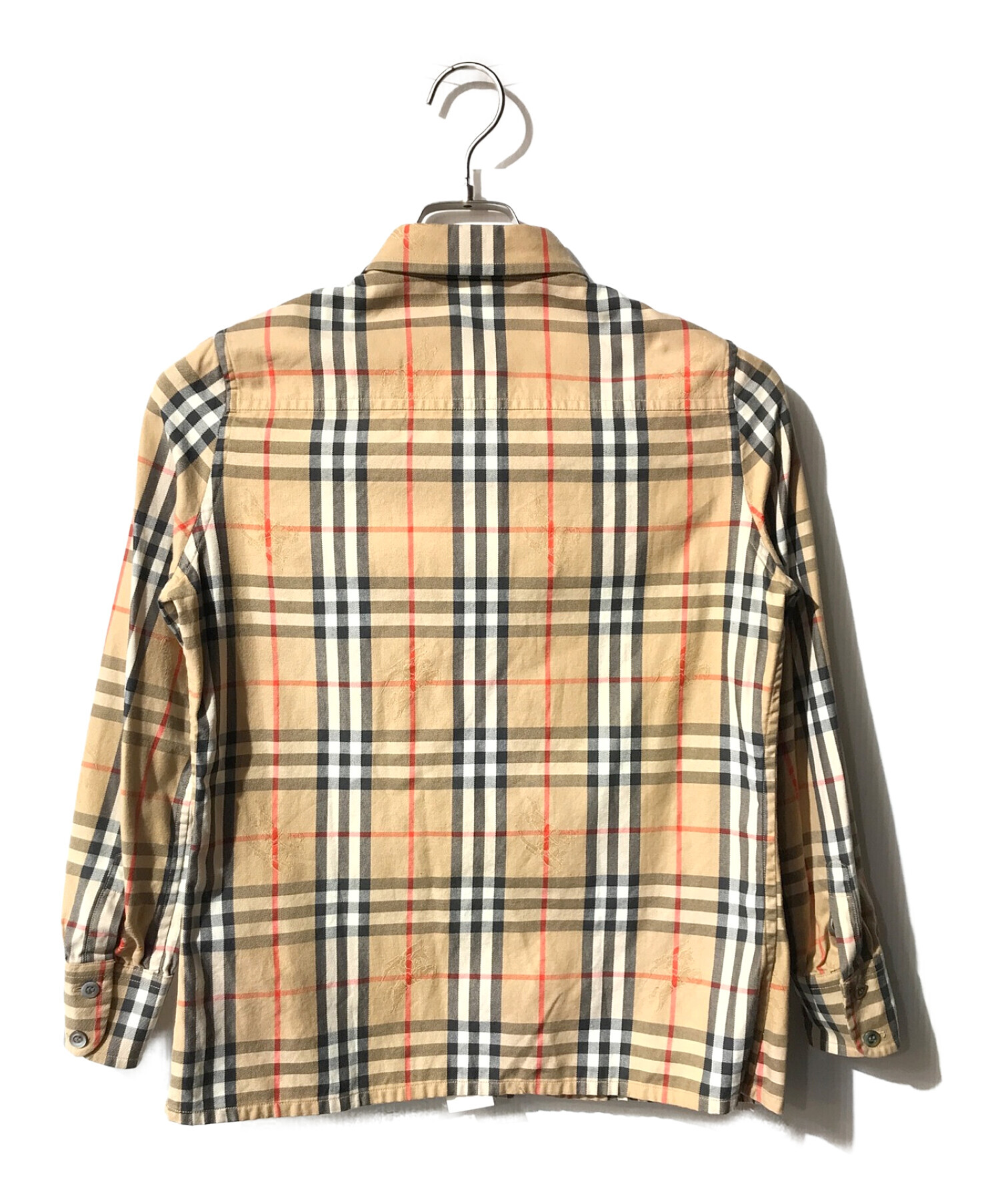 中古・古着通販】Burberry's (バーバリーズ) チェックシャツ ベージュ