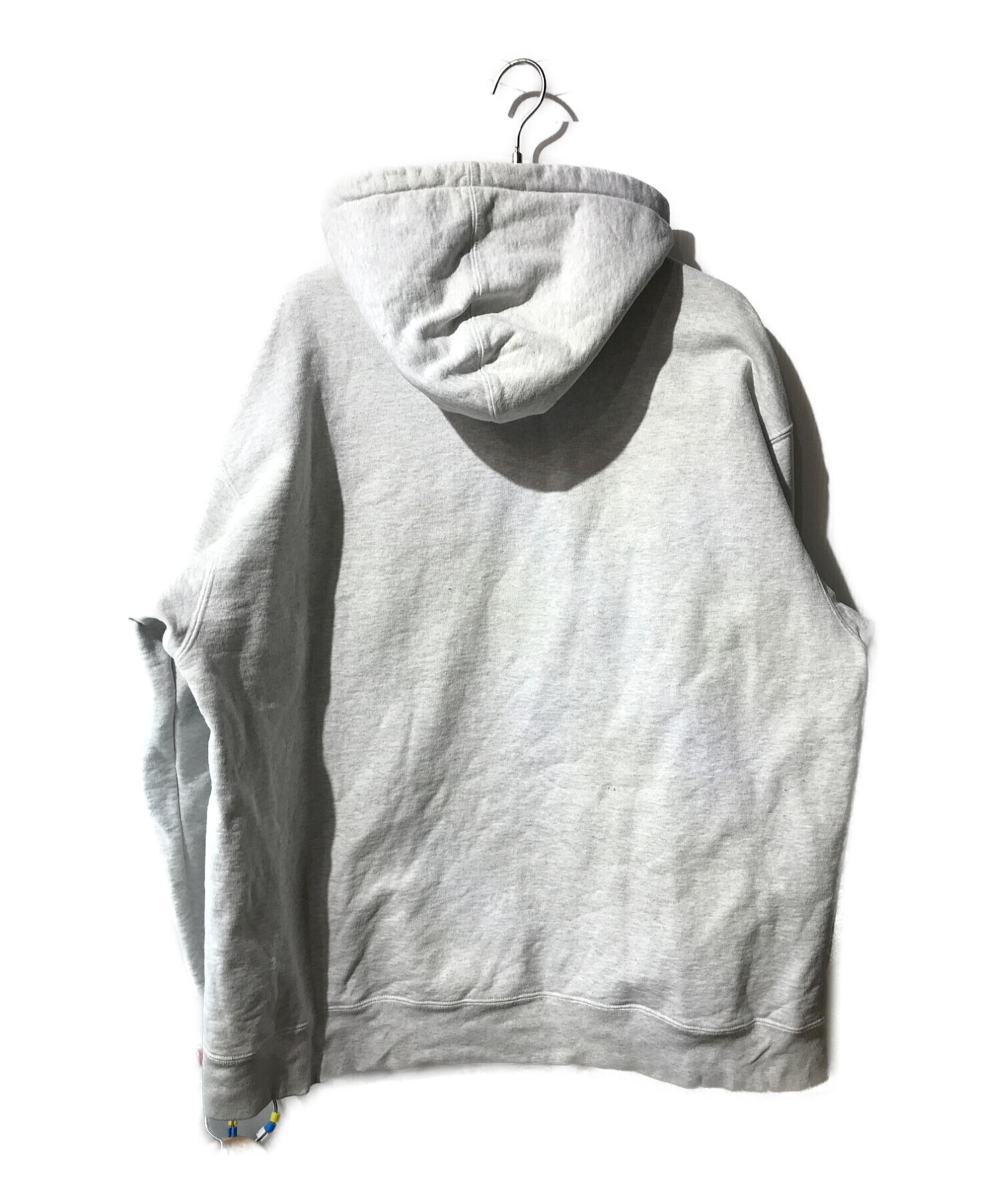 Supreme (シュプリーム) Bling Box Logo Hooded Sweatshirt グレー サイズ:XXL