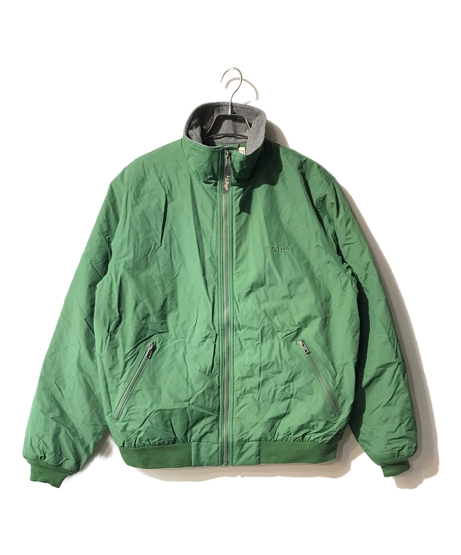 L.L.Bean (エルエルビーン) Warm-Up Jacket グリーン サイズ:M 未使用品