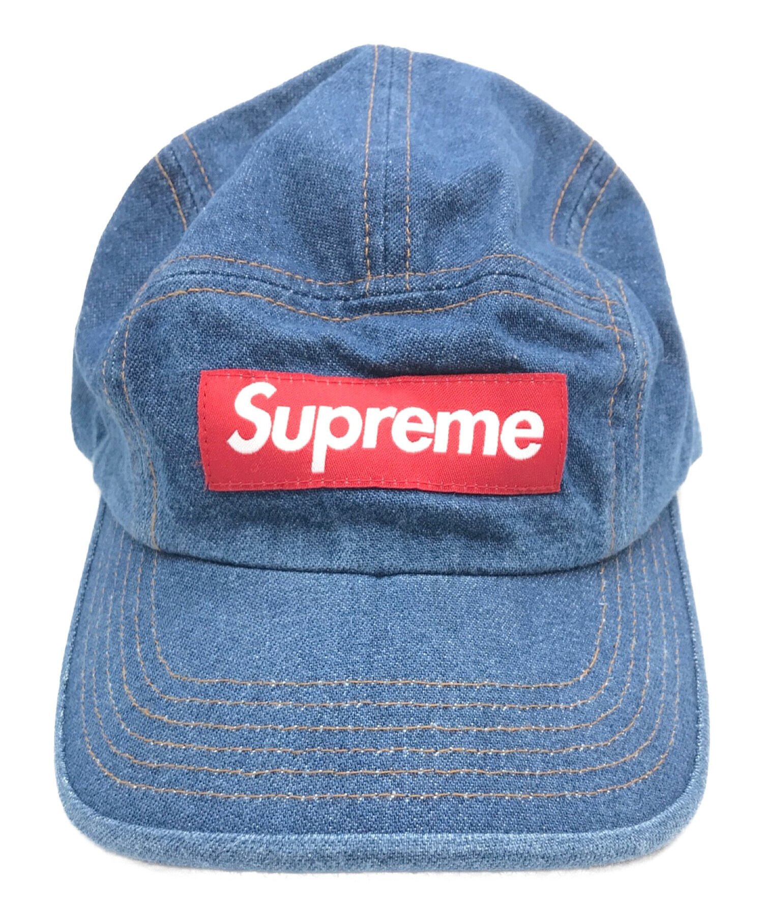 中古・古着通販】Supreme (シュプリーム) DENIM CAMP CAP インディゴ