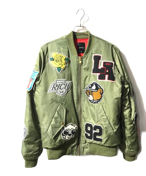 【中古・古着通販】JOYRICH (ジョイリッチ) ワッペン付きMA-1