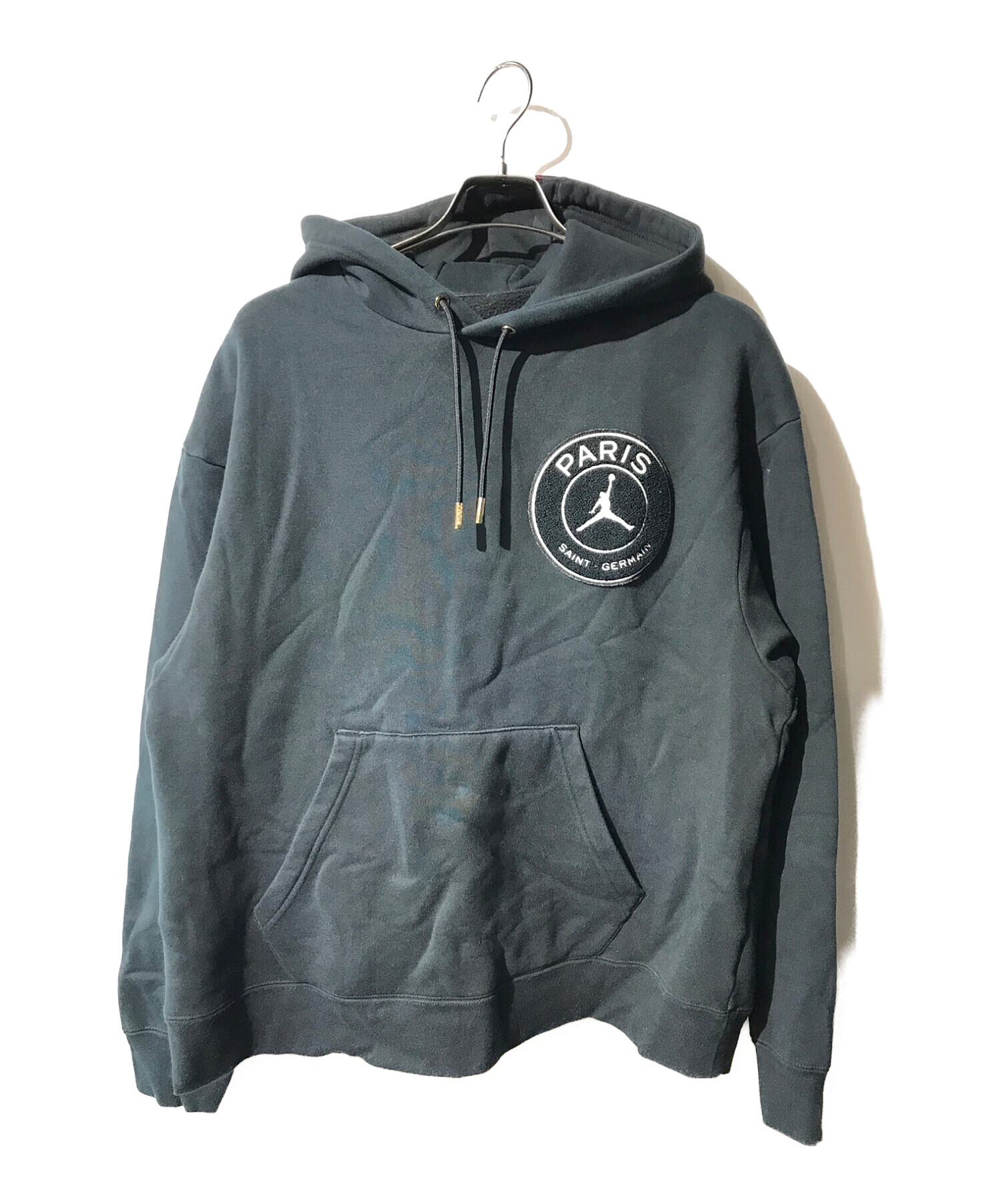 JORDAN BRAND (ジョーダン ブランド) AS M J PSG PO TAPED HOODIE ブラック サイズ:XL