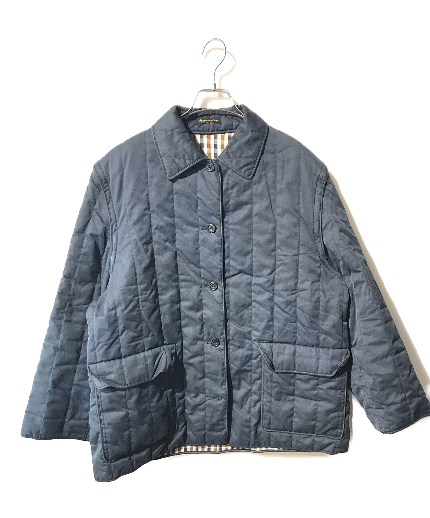 中古・古着通販】Aquascutum (アクアスキュータム) 袖2WAYキルティング