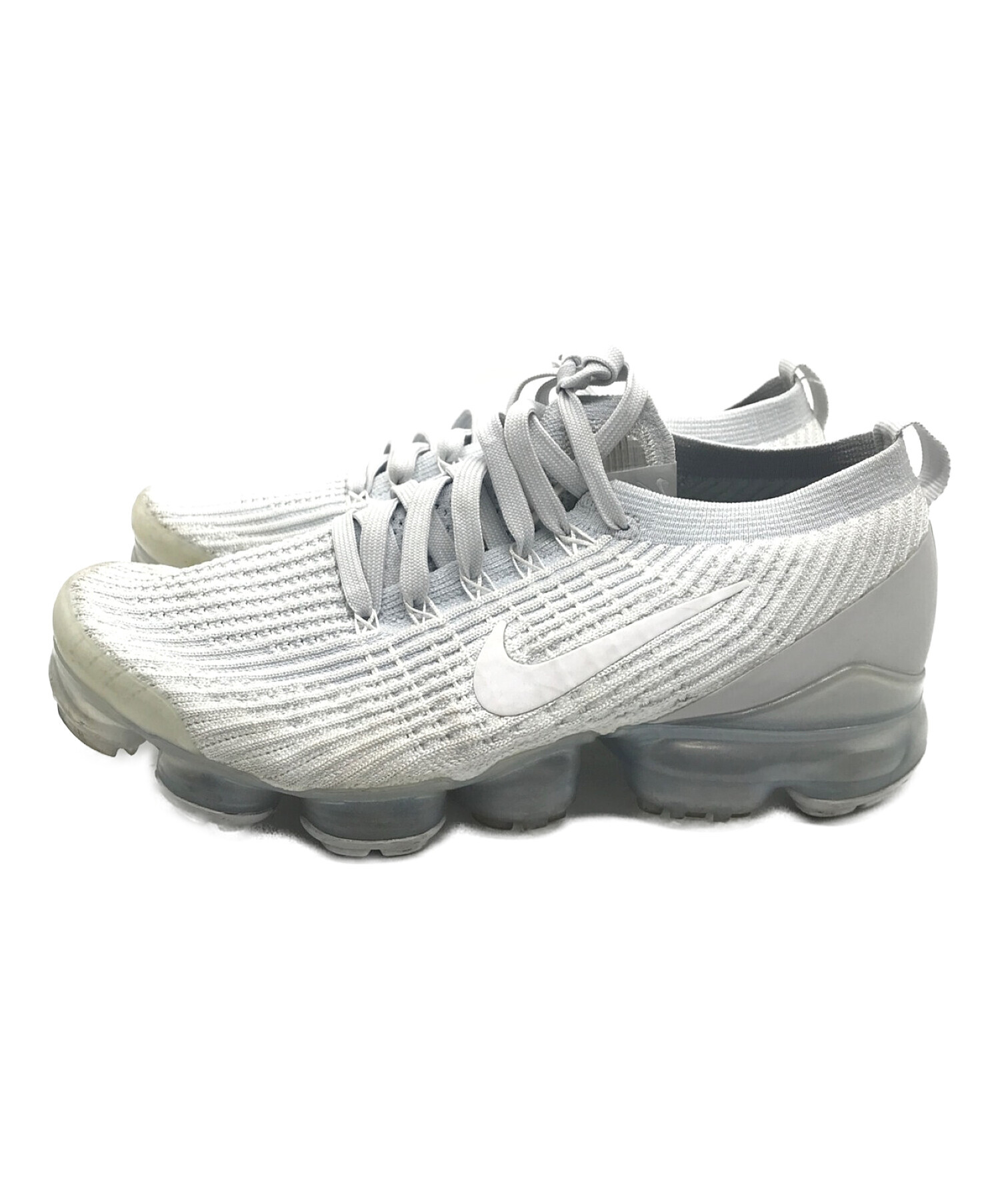 中古・古着通販】NIKE (ナイキ) VAPORMAX FLYKNIT 3 グレー サイズ