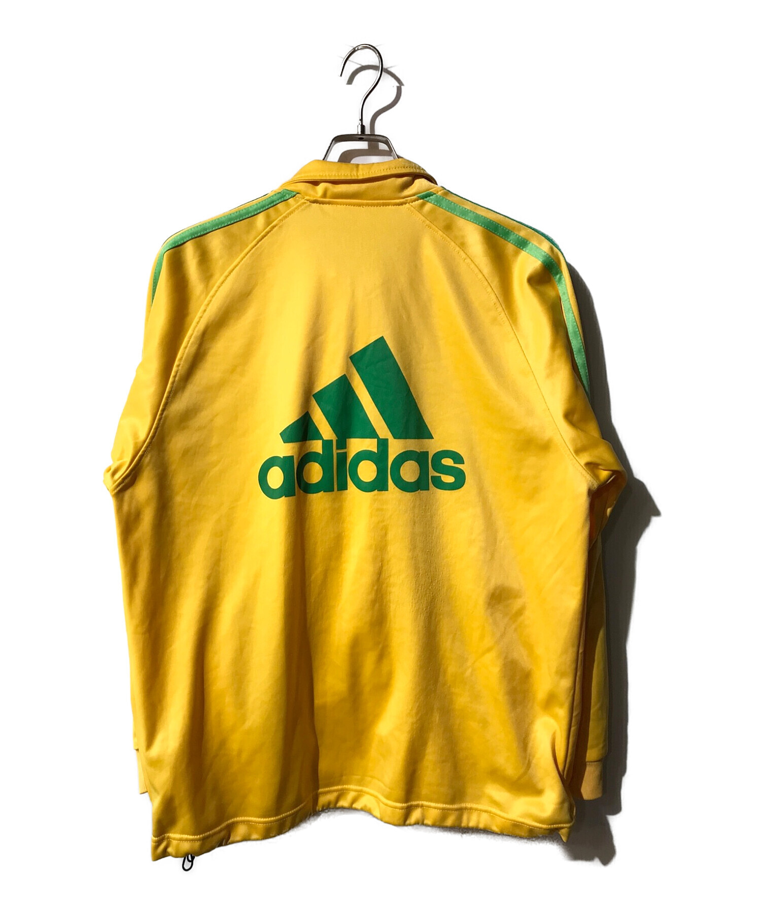 adidas (アディダス) トラックジャケット イエロー サイズ:L