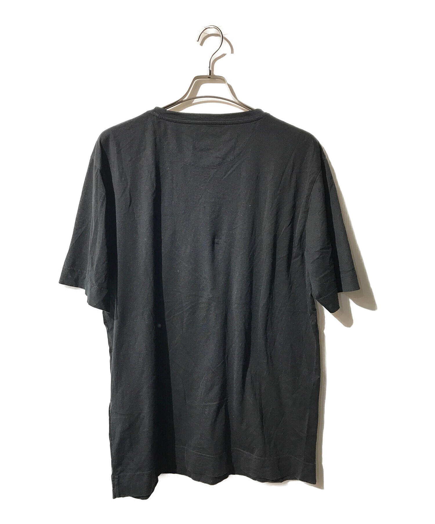 FENDI (フェンディ) FFロゴ Tシャツ ブラック サイズ:XL