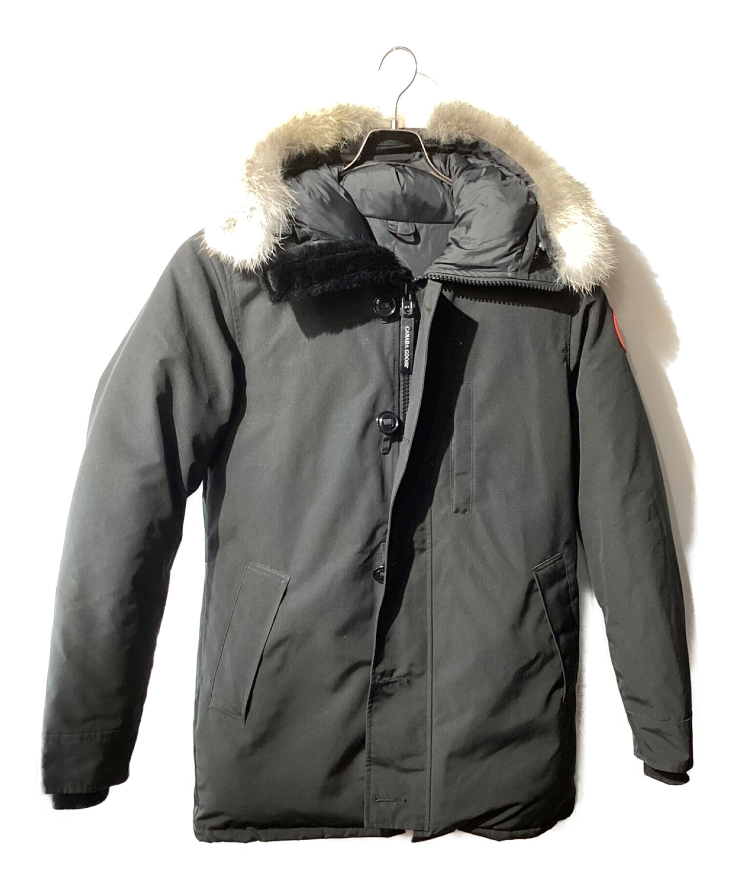 CANADA GOOSE (カナダグース) JASPER PARKA/ジャスパーダウンジャケット ブラック サイズ:L