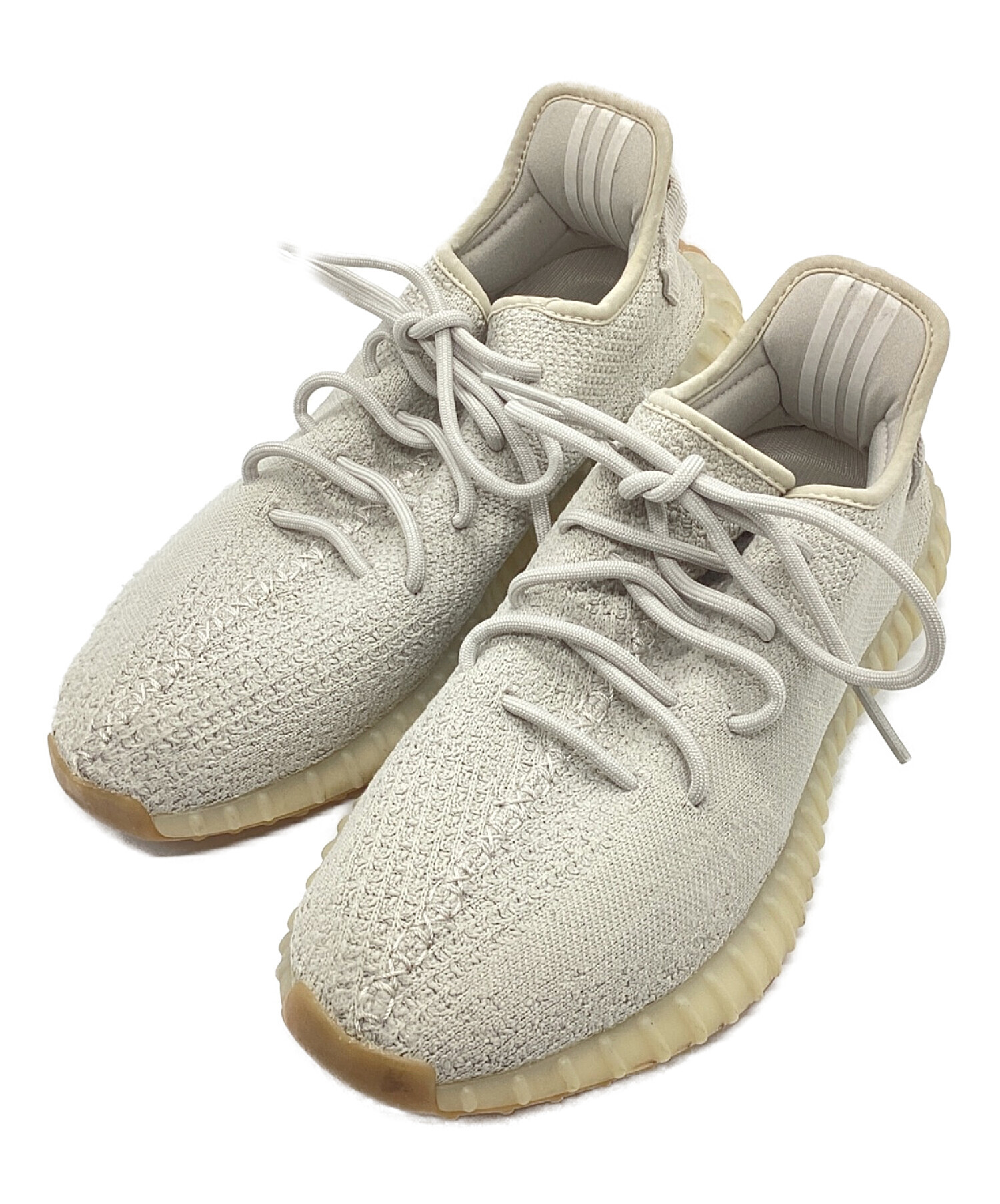 adidas (アディダス) YEEZY BOOST 350 V2/ローカットスニーカー ベージュ サイズ:27.5㎝