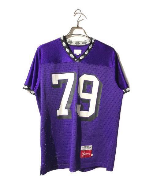 【中古・古着通販】Supreme (シュプリーム) Diamond Rib Football Top パープル サイズ:L｜ブランド・古着通販  トレファク公式【TREFAC FASHION】スマホサイト