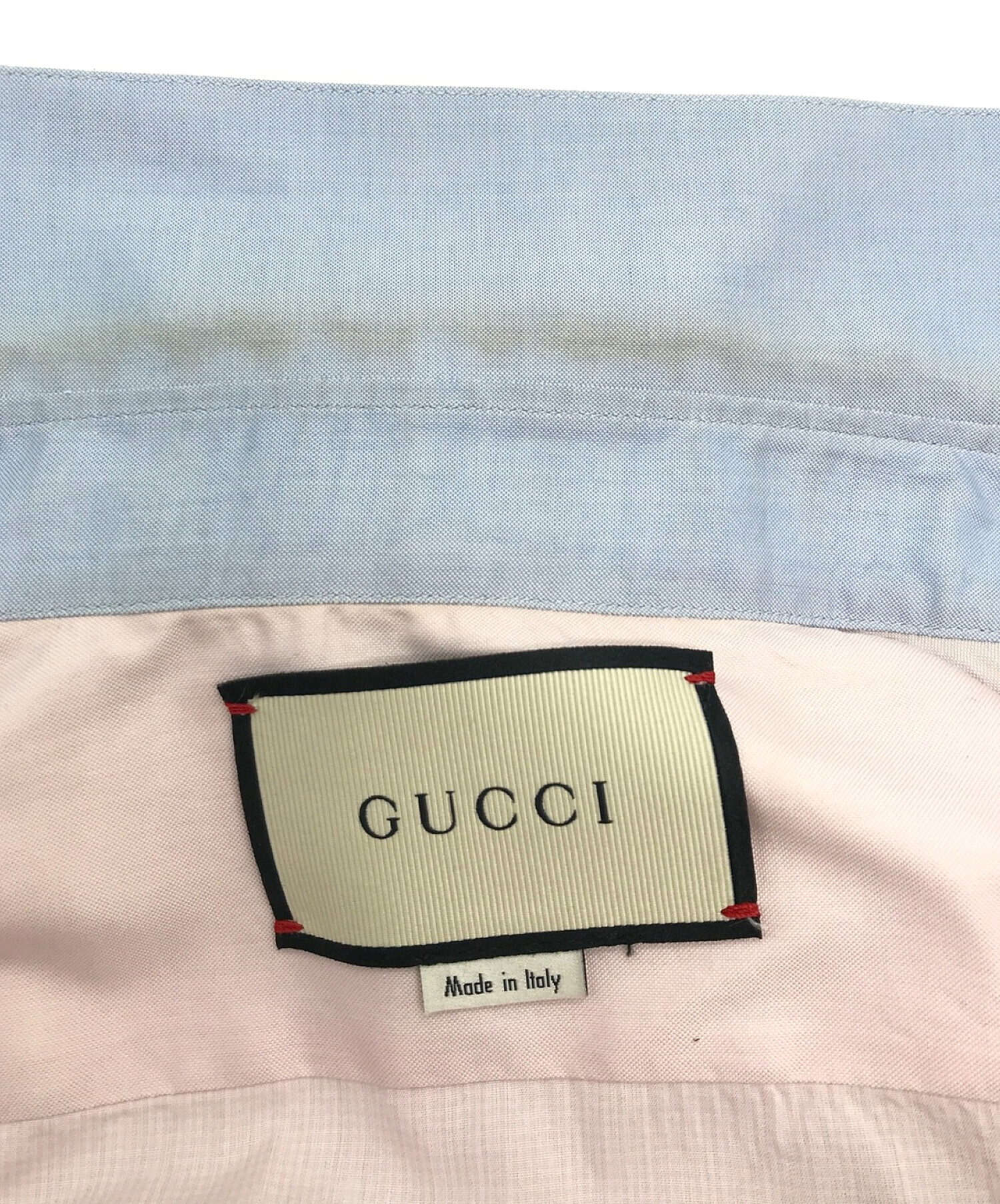 中古・古着通販】GUCCI (グッチ) スネークエンブロイダリーシャツ