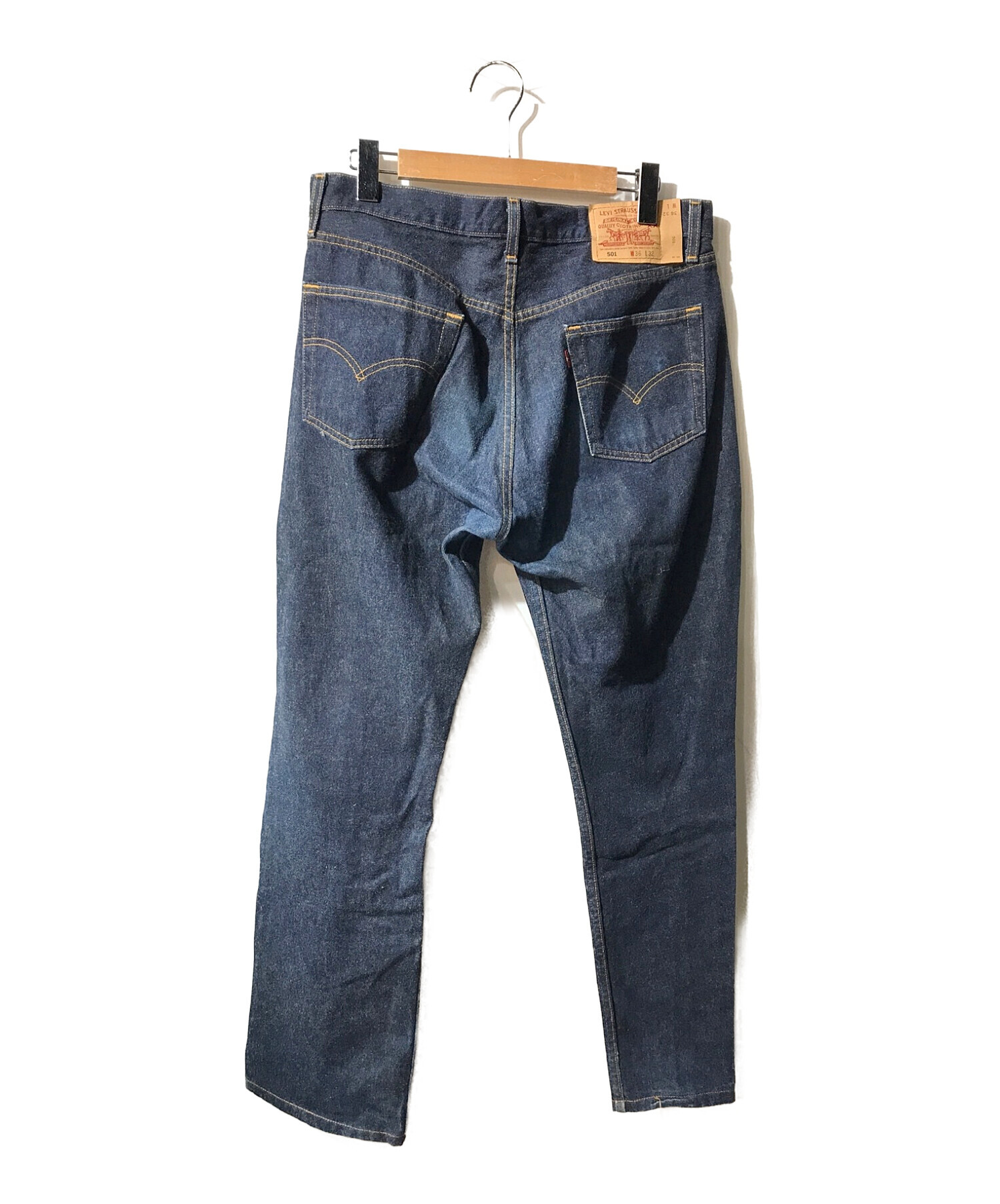 中古・古着通販】LEVI'S (リーバイス) 501復刻デニムパンツ インディゴ