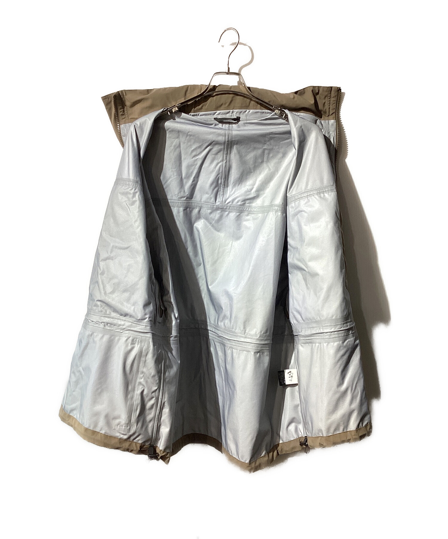 koti BEAUTY&YOUTH (コティ ビューティアンドユース) PERTEX SIELD AIR STAND SHELL  JACKET/ジャケット ベージュ サイズ:M