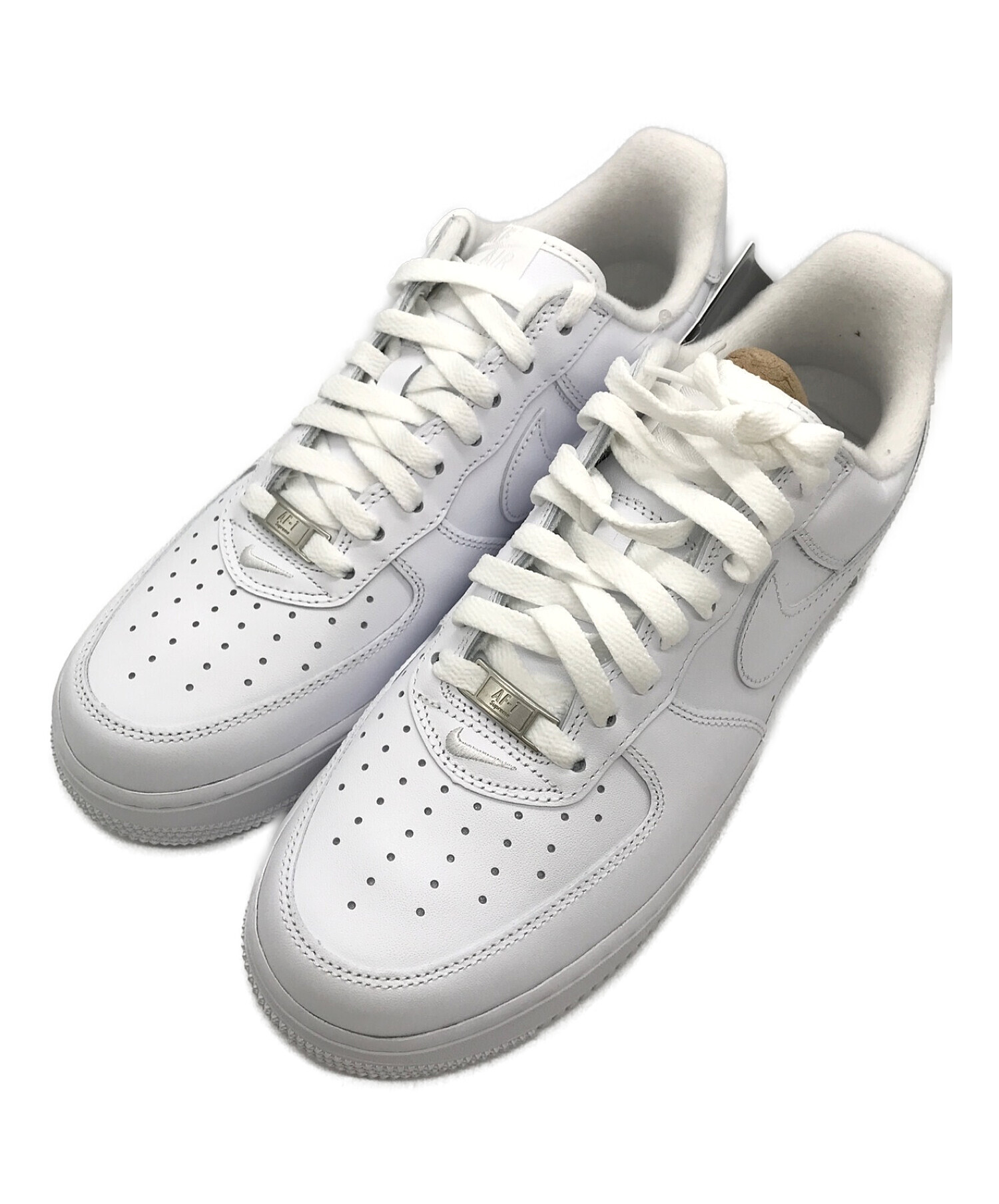 NIKE (ナイキ) Supreme (シュプリーム) AIR FORCE 1 LOW SUPREME white/ローカットスニーカー ホワイト  サイズ:27㎝ 未使用品