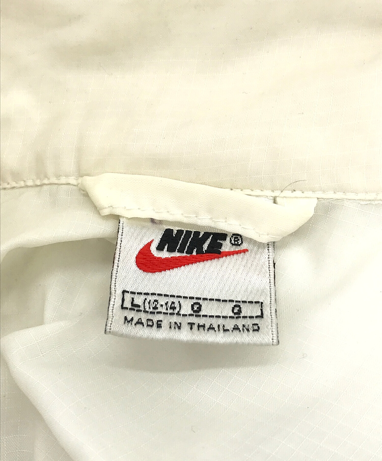 中古・古着通販】NIKE (ナイキ) ナイロンベスト ホワイト×ブルー