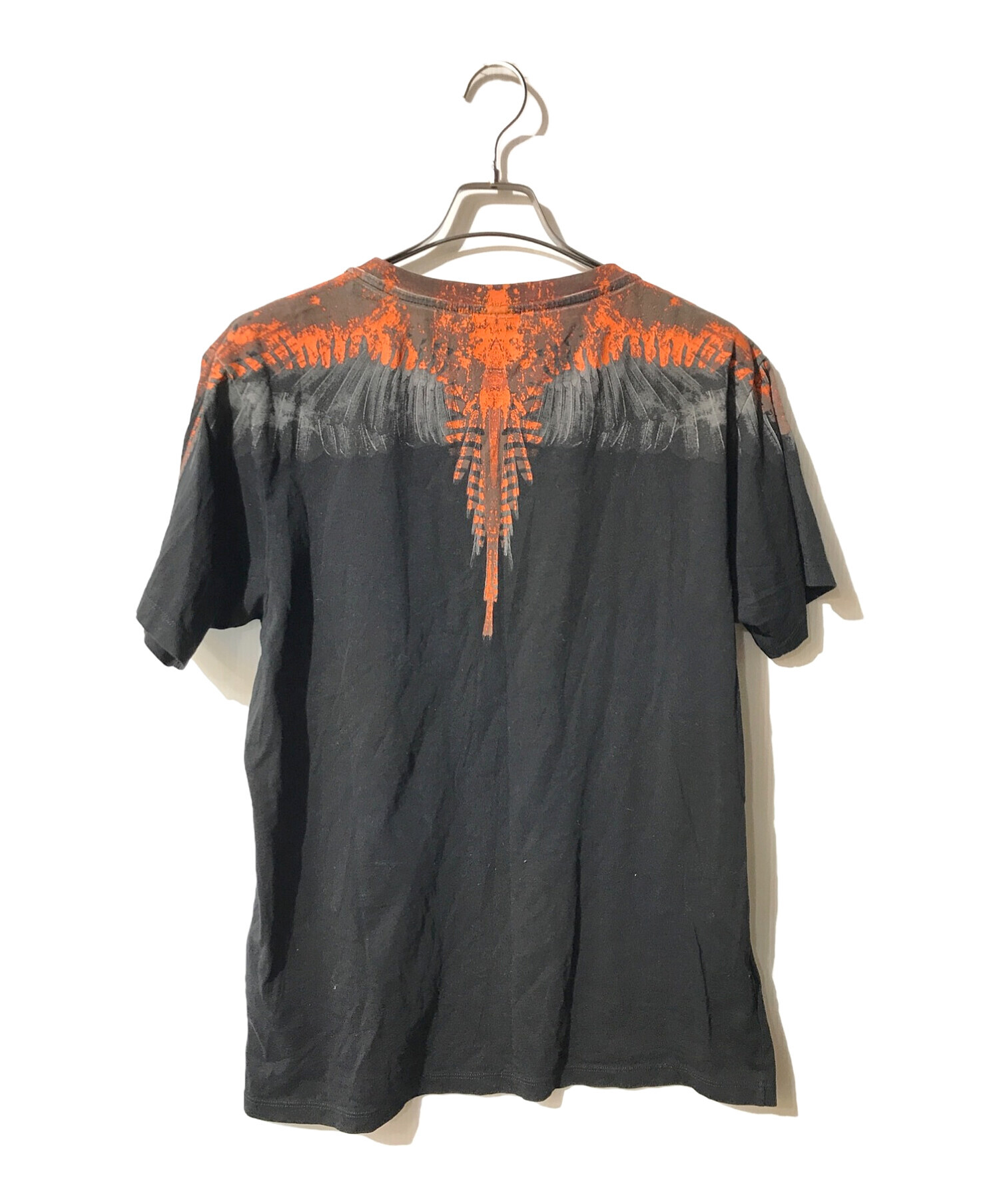 MARCELO BURLON (マルセロバーロン) プリントTシャツ ブラック サイズ:サイズ表記無