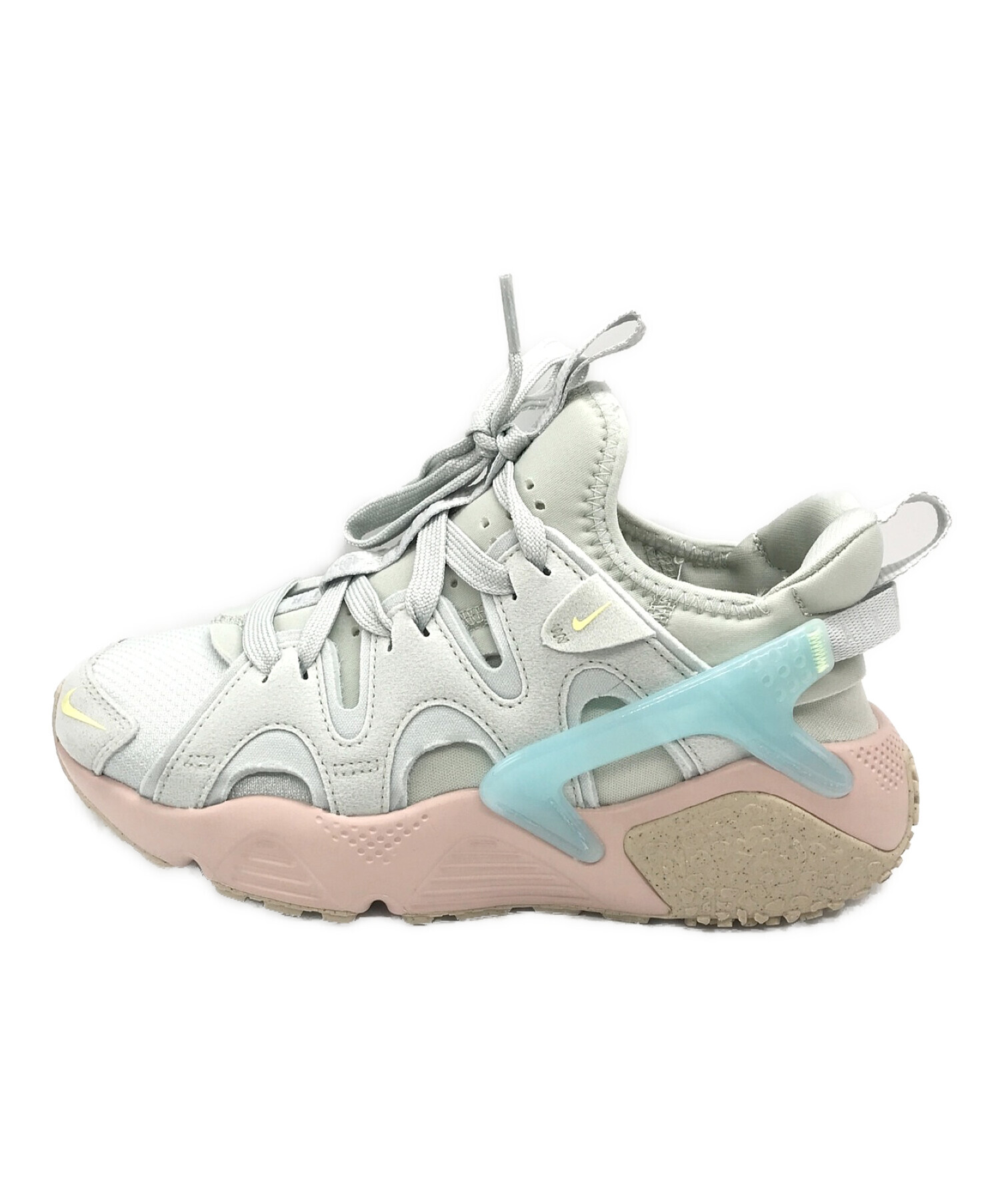 NIKE (ナイキ) W AIR HUARACHE CRAFT グレー サイズ:23cm